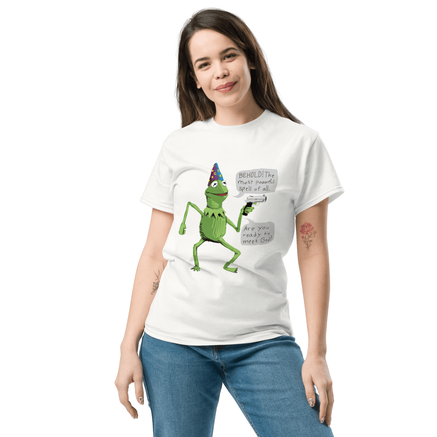 Frog Meme Classic T-Shirt Meme - Ash | Shirtposting