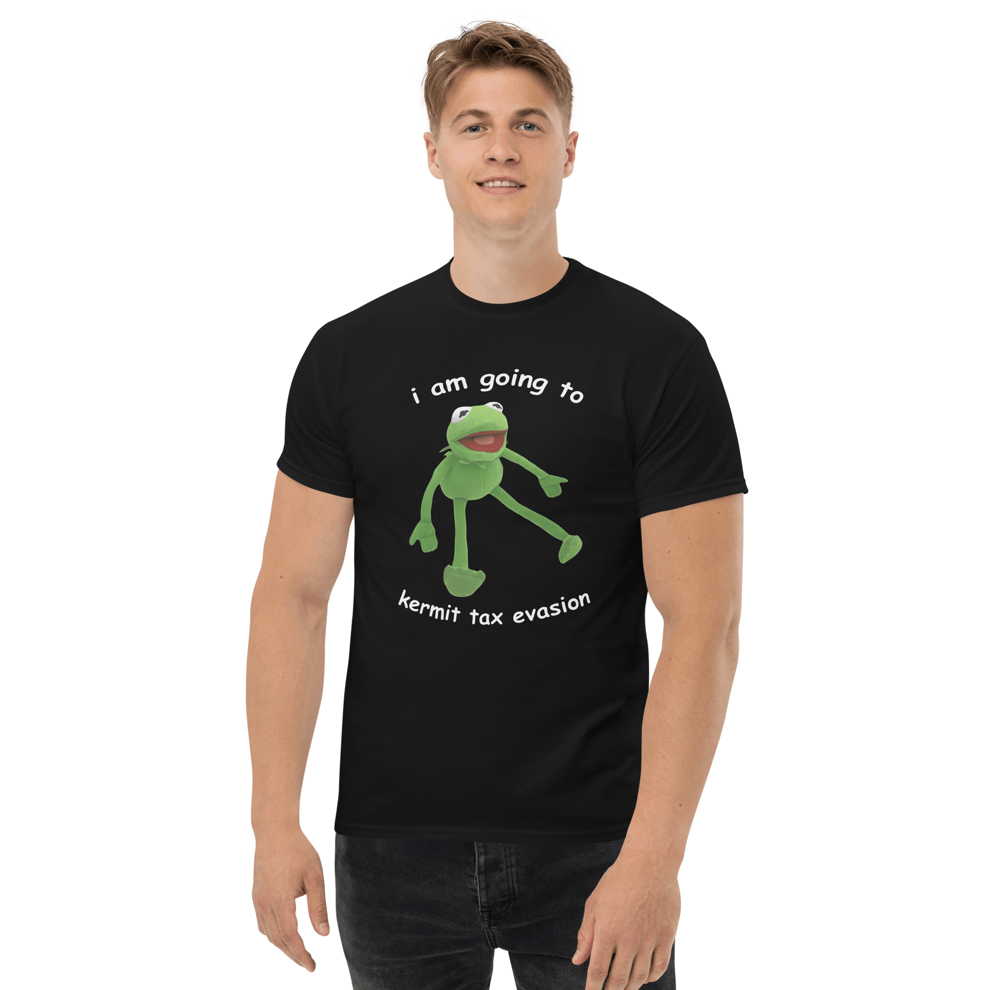 Frog Meme Classic T-Shirt Meme - Black | Shirtposting