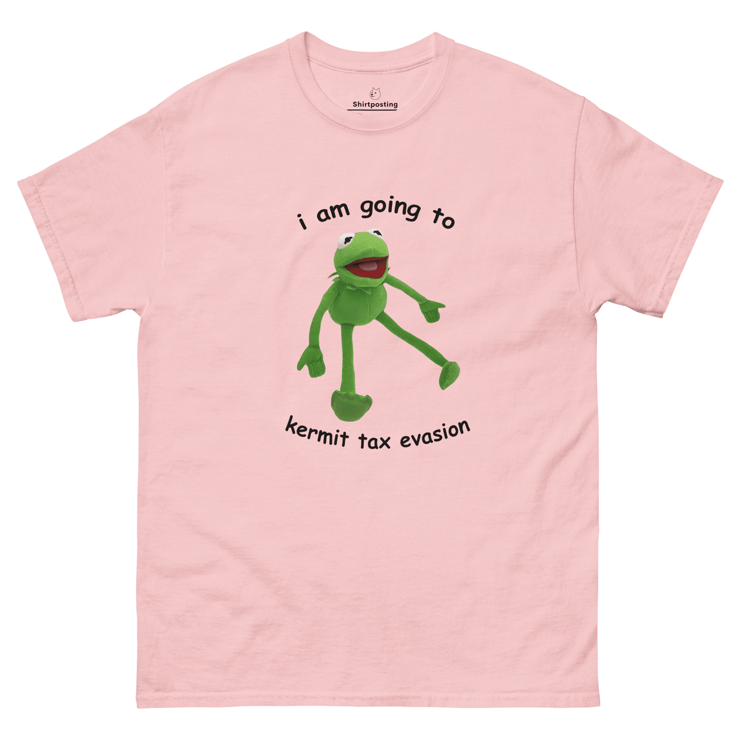 Frog Meme Classic T-Shirt Meme - Light Pink | Shirtposting