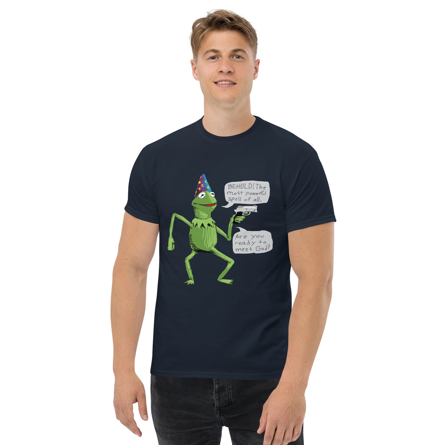Frog Meme Classic T-Shirt Meme - Royal | Shirtposting