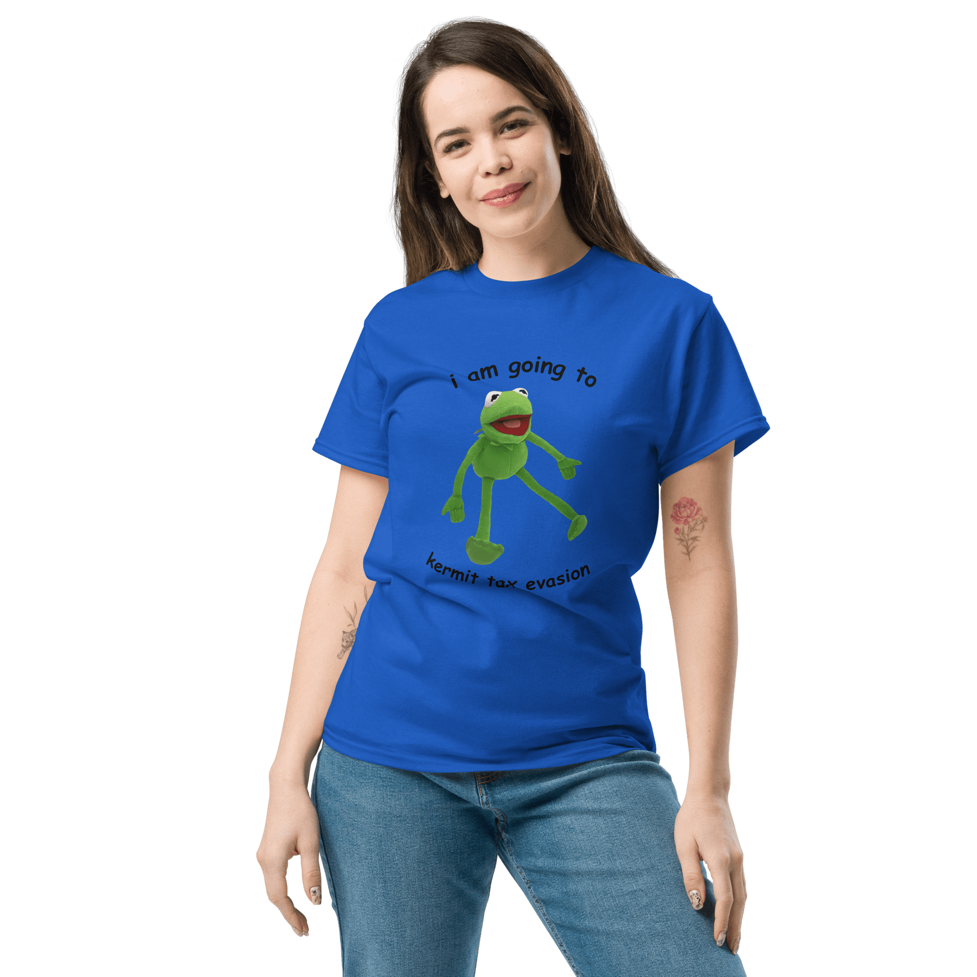 Frog Meme Classic T-Shirt Meme - Royal | Shirtposting