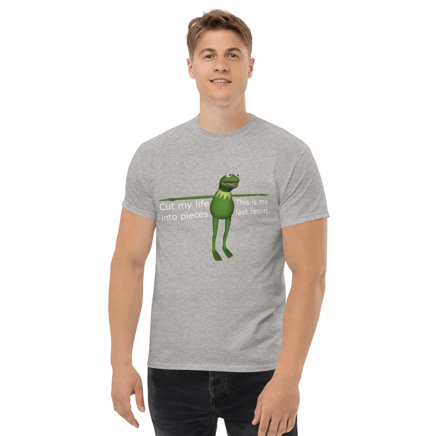 Frog Meme Classic T-Shirt Meme - Royal | Shirtposting