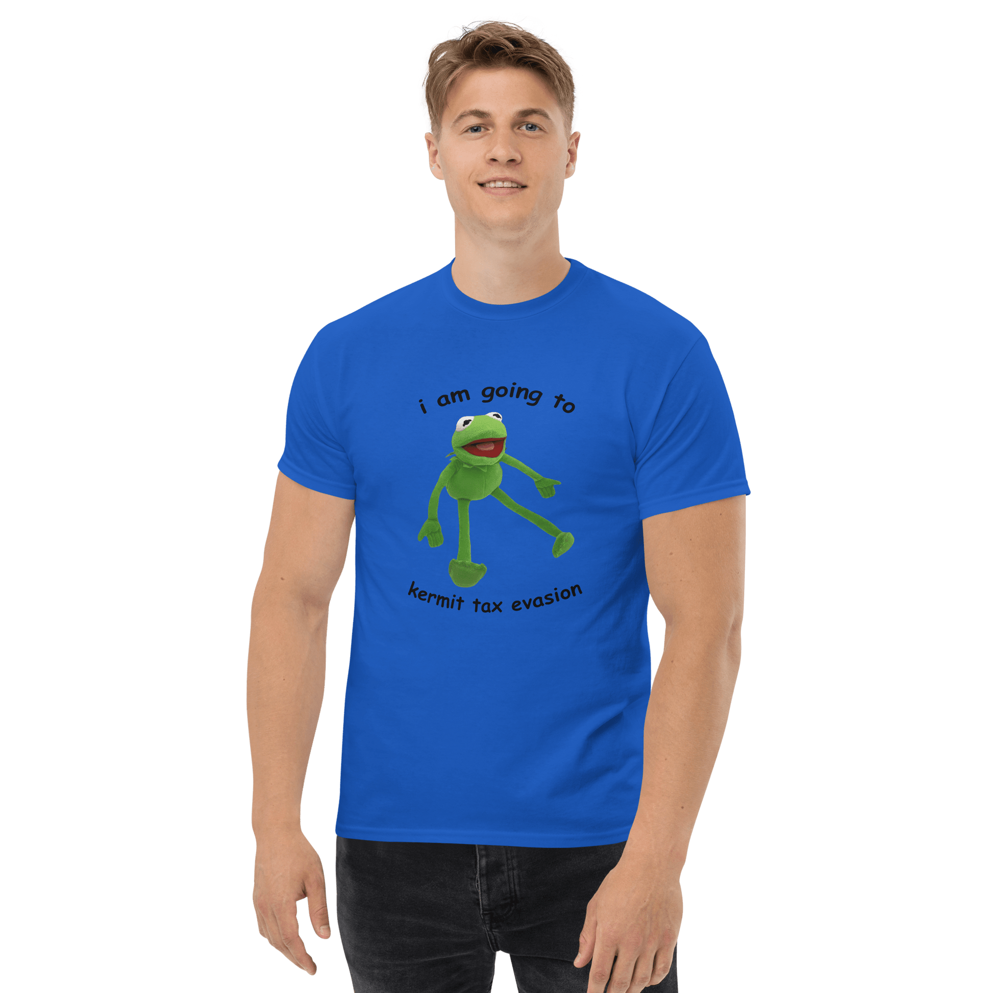 Frog Meme Classic T-Shirt Meme - Royal | Shirtposting