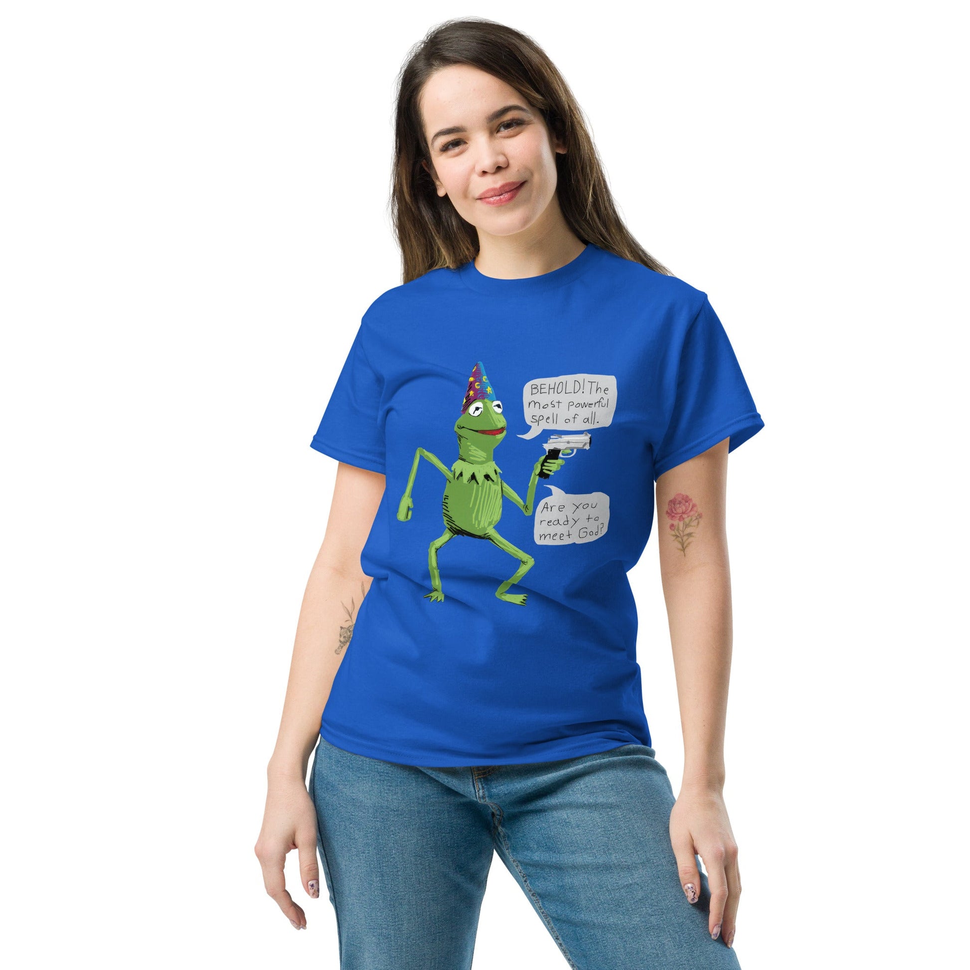 Frog Meme Classic T-Shirt Meme - Royal | Shirtposting