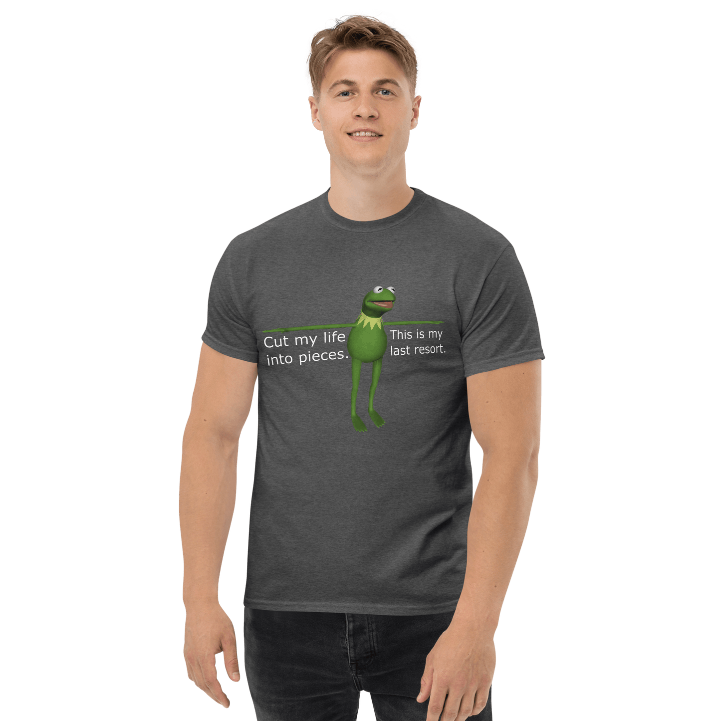 Frog Meme Classic T-Shirt Meme - Royal | Shirtposting