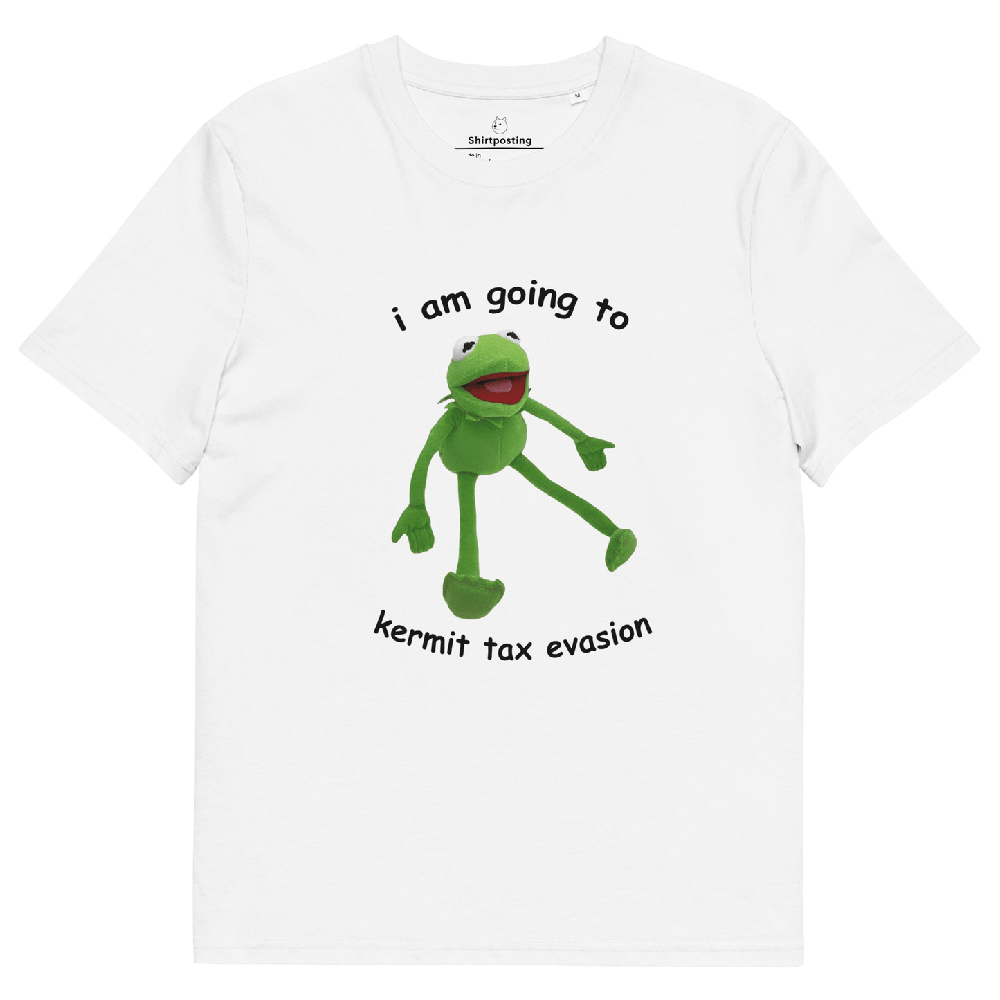 Frog Meme Premium Organic T-Shirt Meme - White | Shirtposting