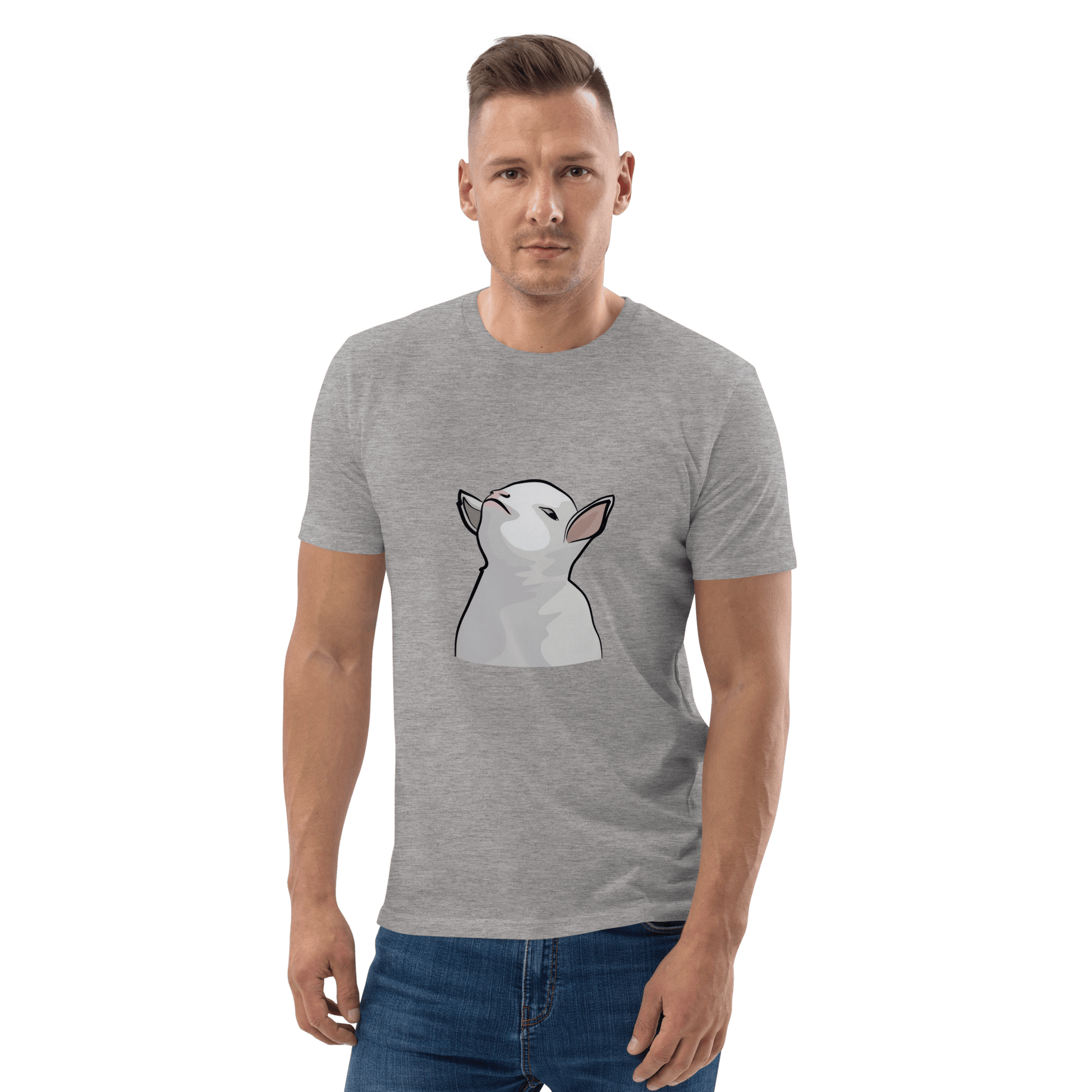 Goat Premium Organic T-Shirt Meme - Cotton Pink | Shirtposting