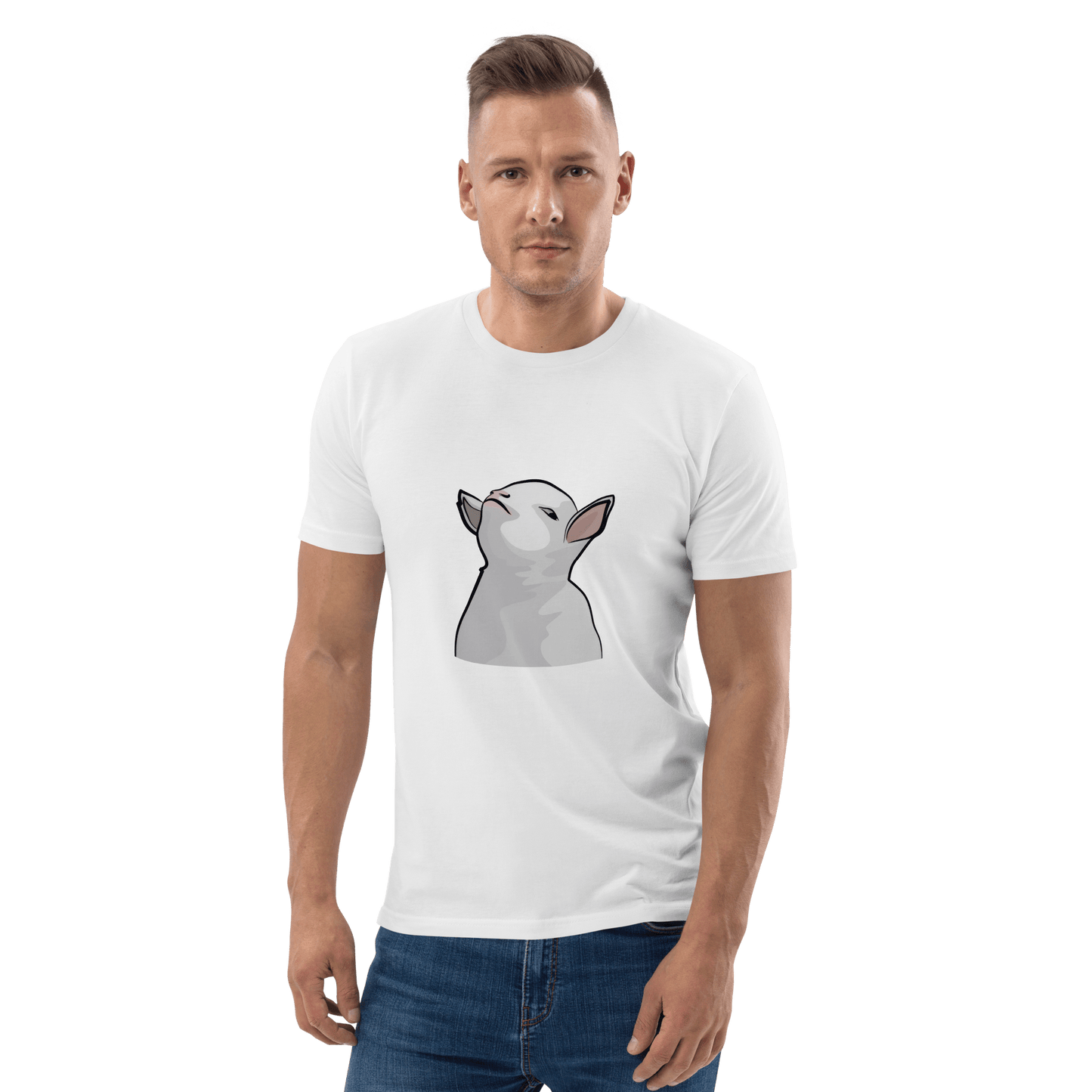 Goat Premium Organic T-Shirt Meme - Cotton Pink | Shirtposting
