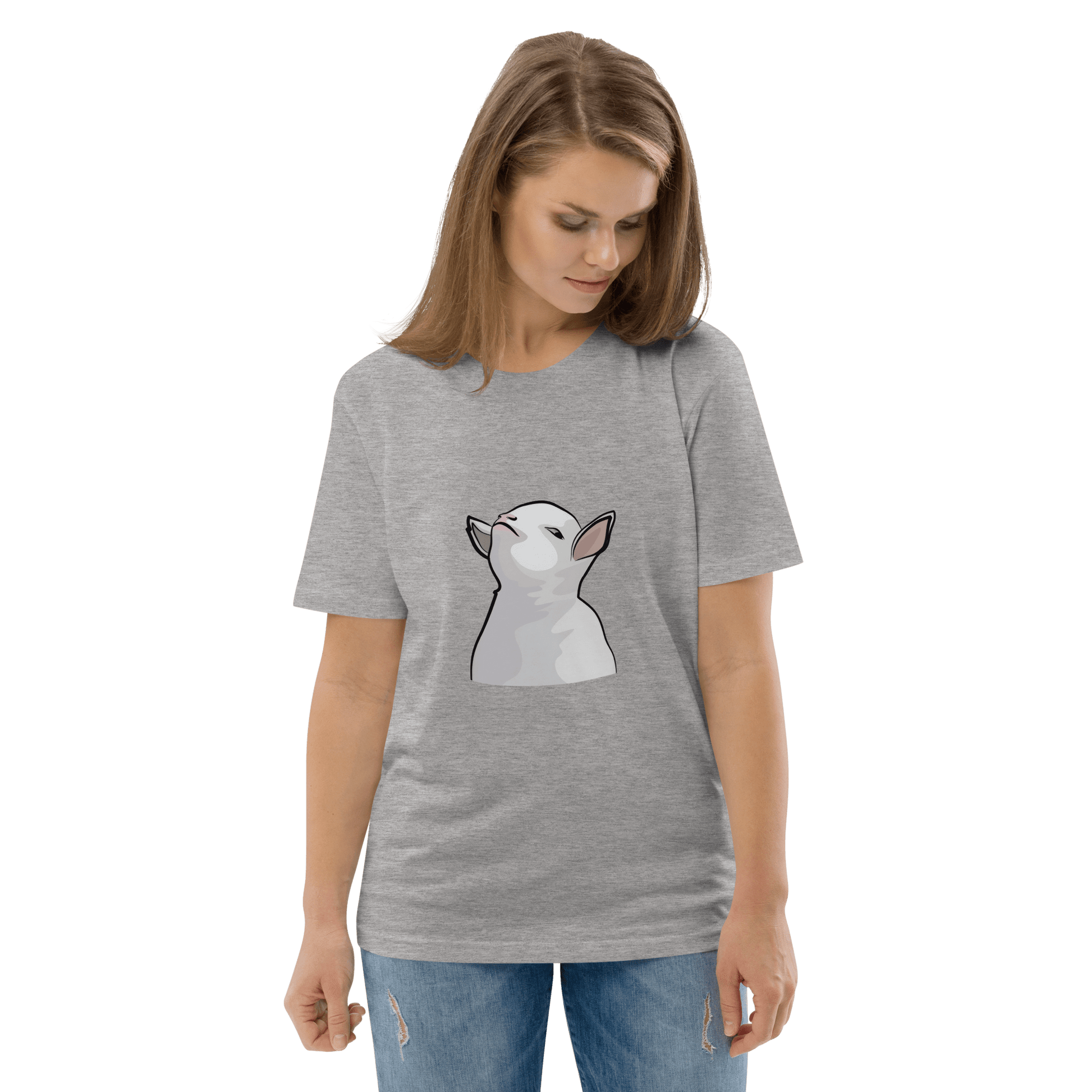 Goat Premium Organic T-Shirt Meme - Cotton Pink | Shirtposting
