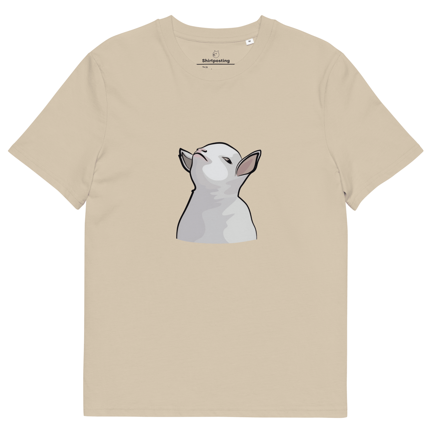 Goat Premium Organic T-Shirt Meme - Desert Dust | Shirtposting