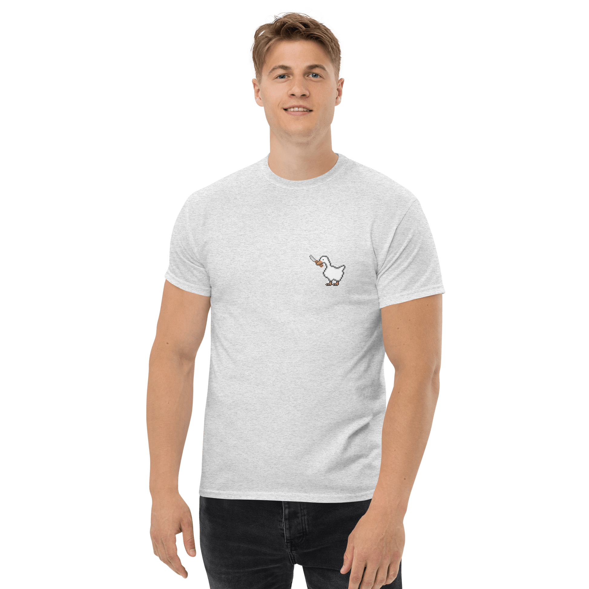 Goose Classic T-Shirt Meme - Ash | Shirtposting
