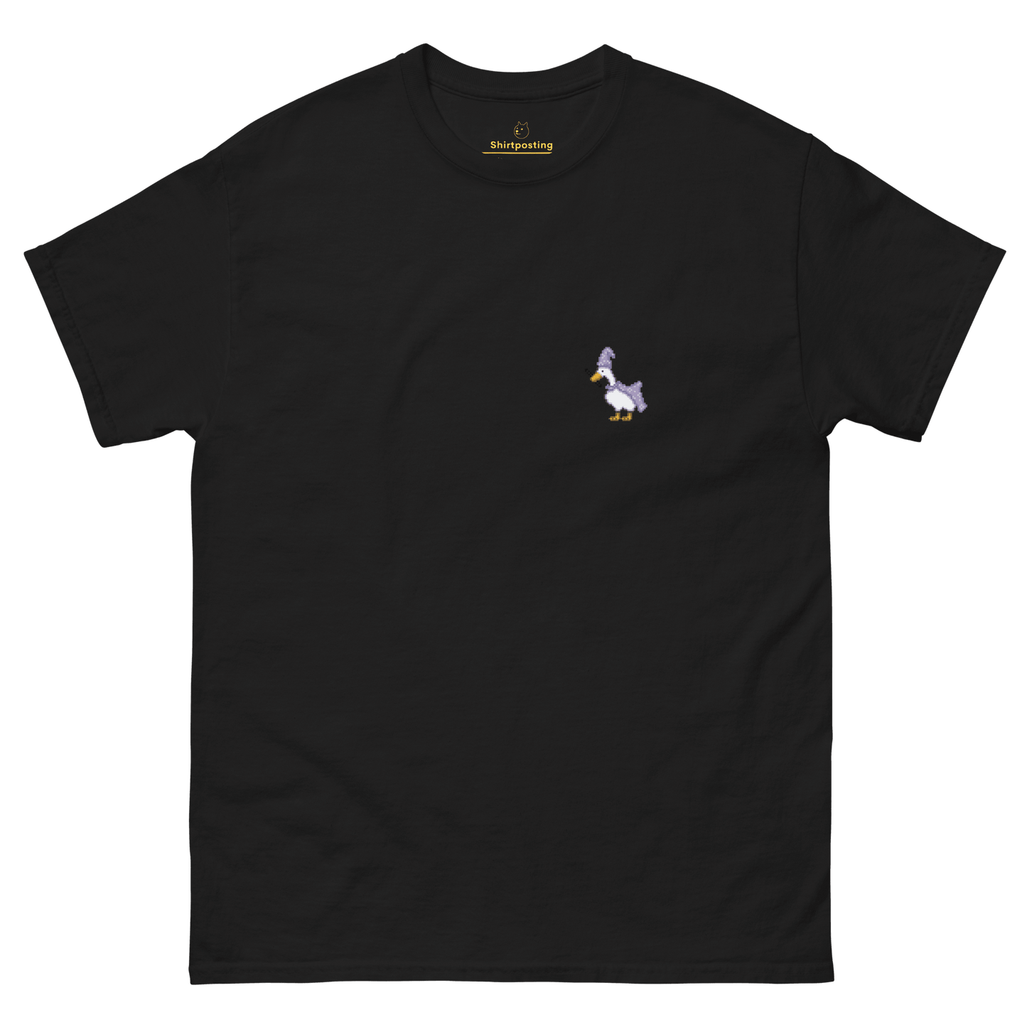 Goose Classic T-Shirt Meme - Black | Shirtposting