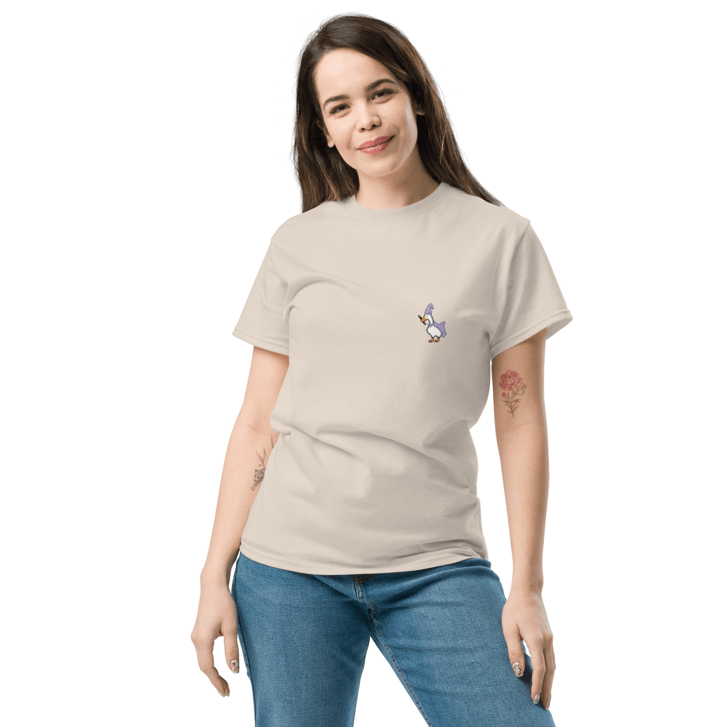 Goose Classic T-Shirt Meme - Military Green | Shirtposting