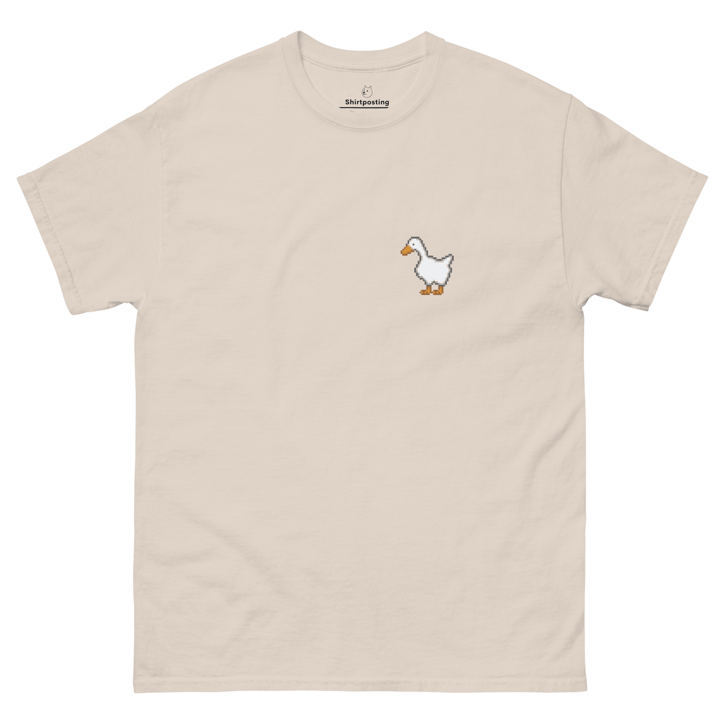Goose Classic T-Shirt Meme - Natural | Shirtposting