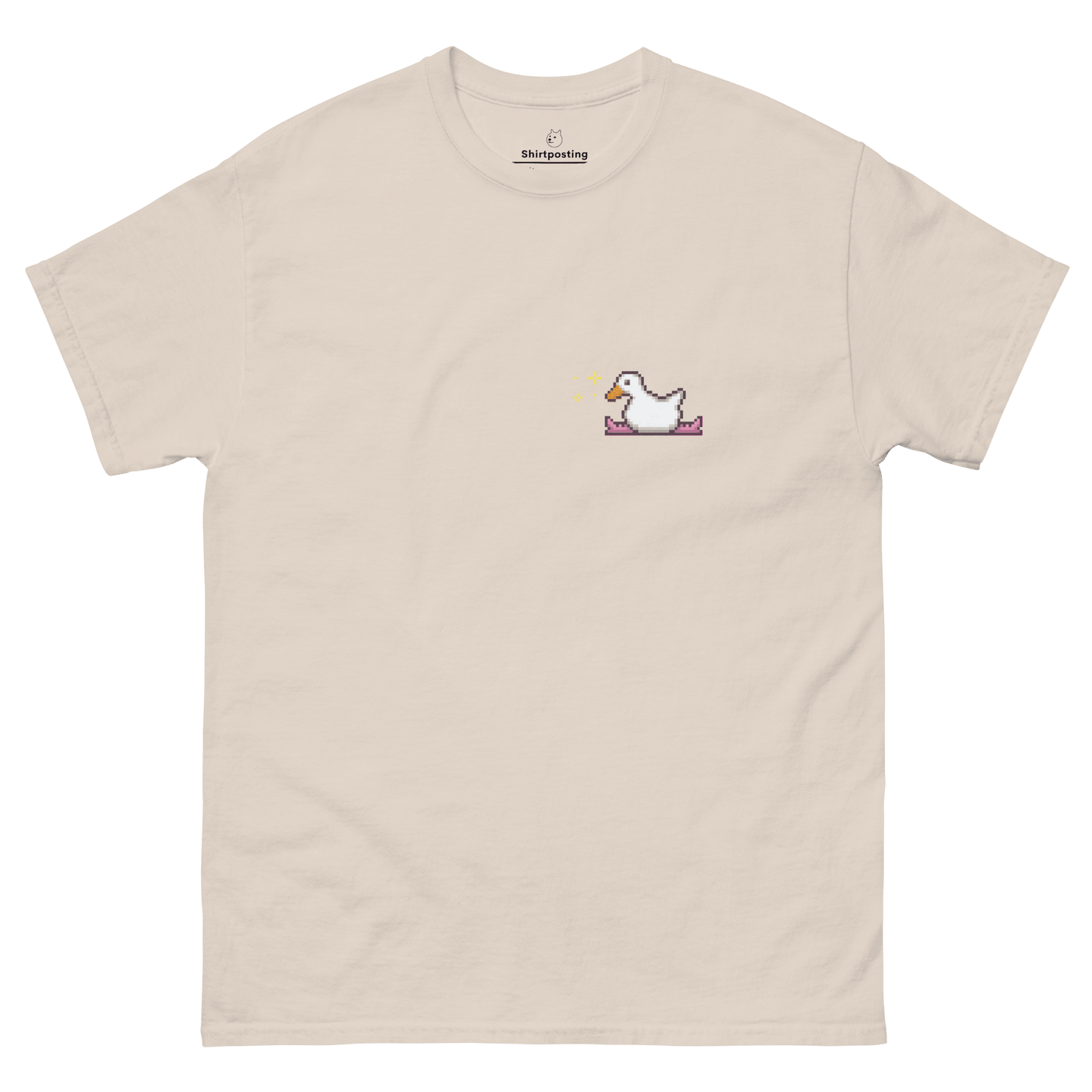 Goose Classic T-Shirt Meme - Natural | Shirtposting