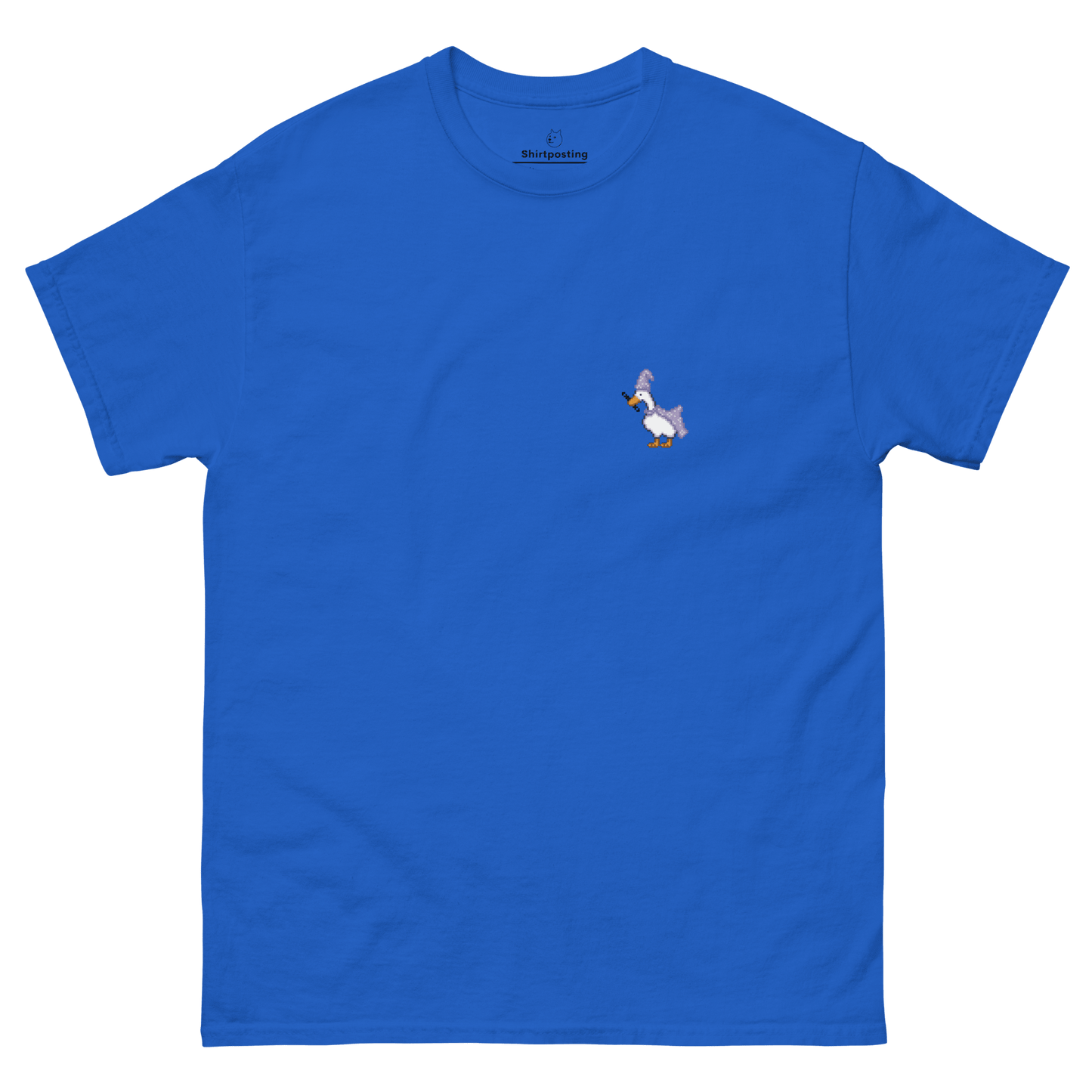 Goose Classic T-Shirt Meme - Royal | Shirtposting