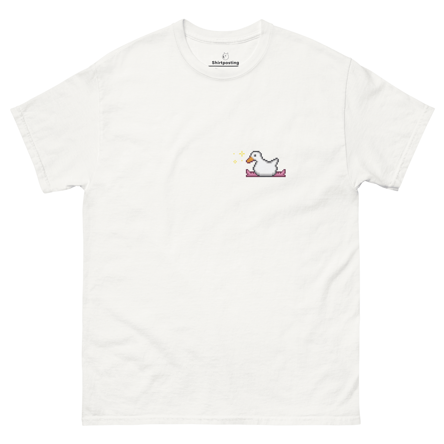Goose Classic T-Shirt Meme - White | Shirtposting