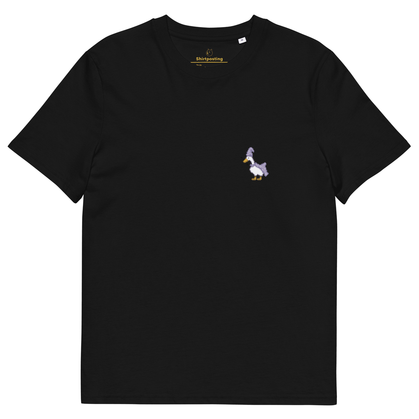 Goose Premium Organic T-Shirt Meme - Black | Shirtposting