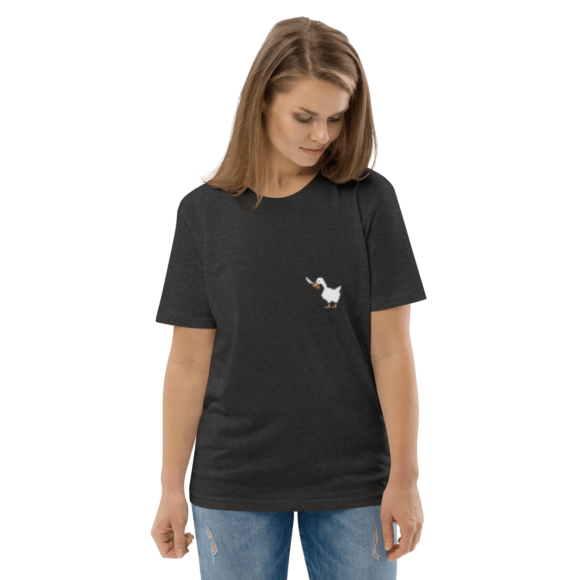Goose Premium Organic T-Shirt Meme - Cotton Pink | Shirtposting