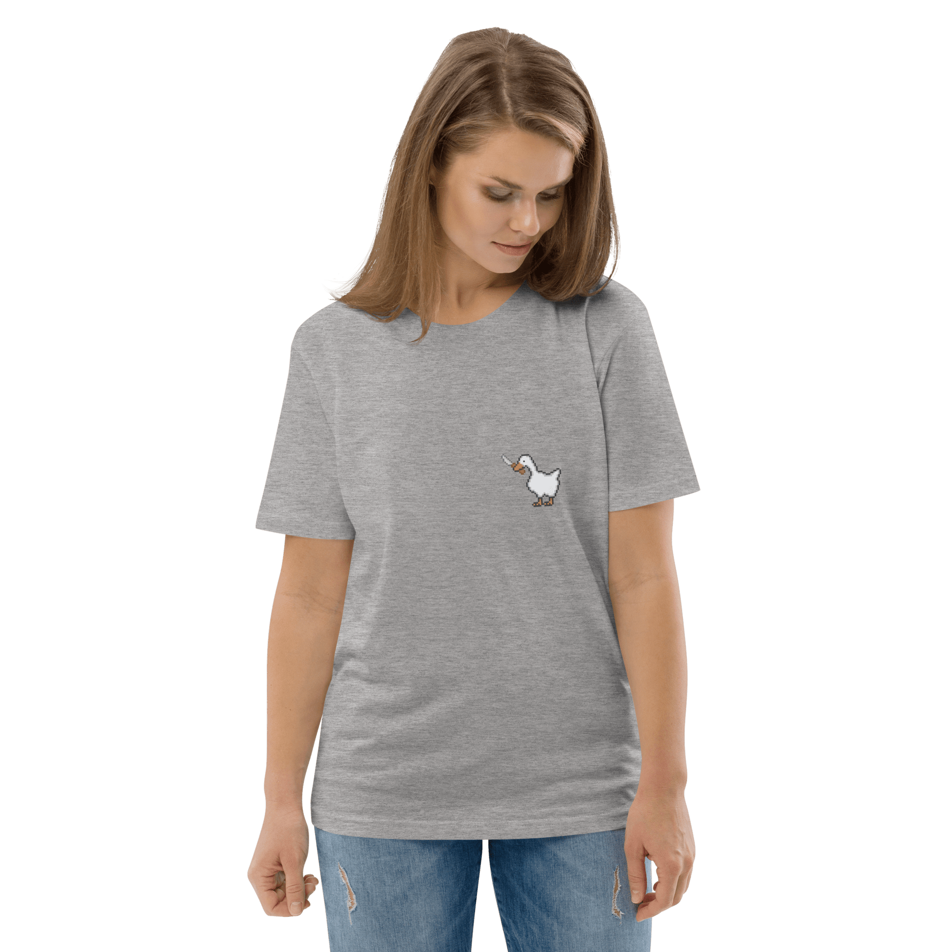 Goose Premium Organic T-Shirt Meme - Cotton Pink | Shirtposting