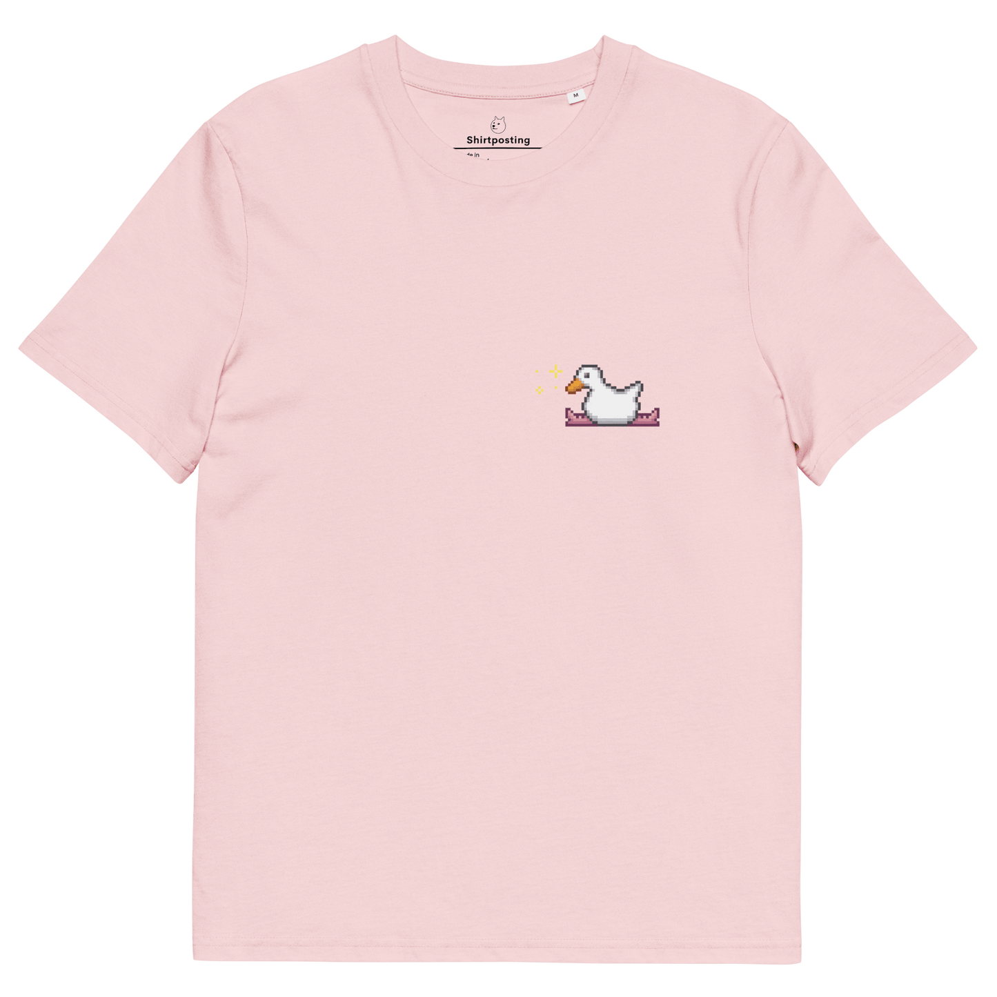 Goose Premium Organic T-Shirt Meme - Cotton Pink | Shirtposting