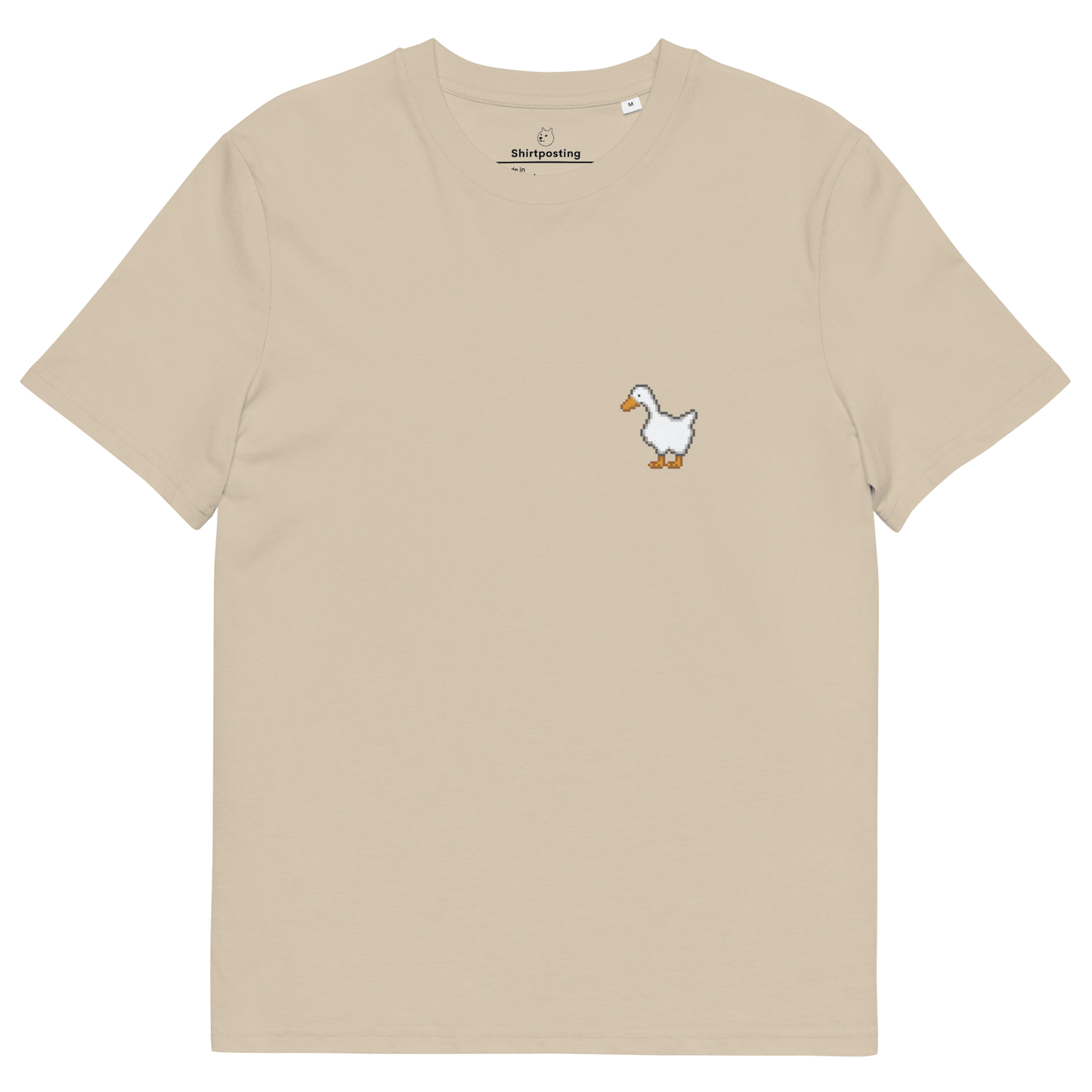 Goose Premium Organic T-Shirt Meme - Desert Dust | Shirtposting