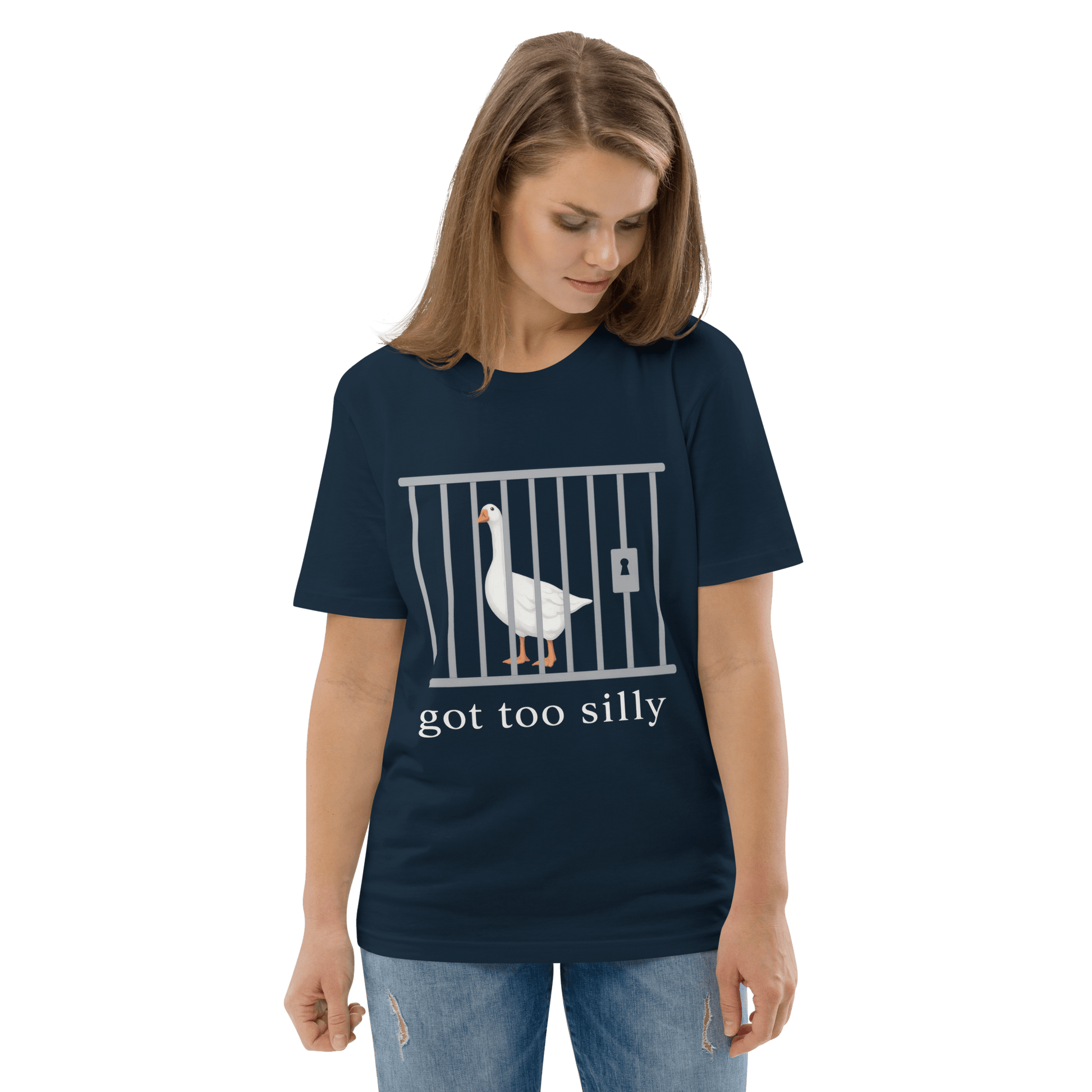 Got Too Silly Premium Organic T-Shirt Meme - Black | Shirtposting