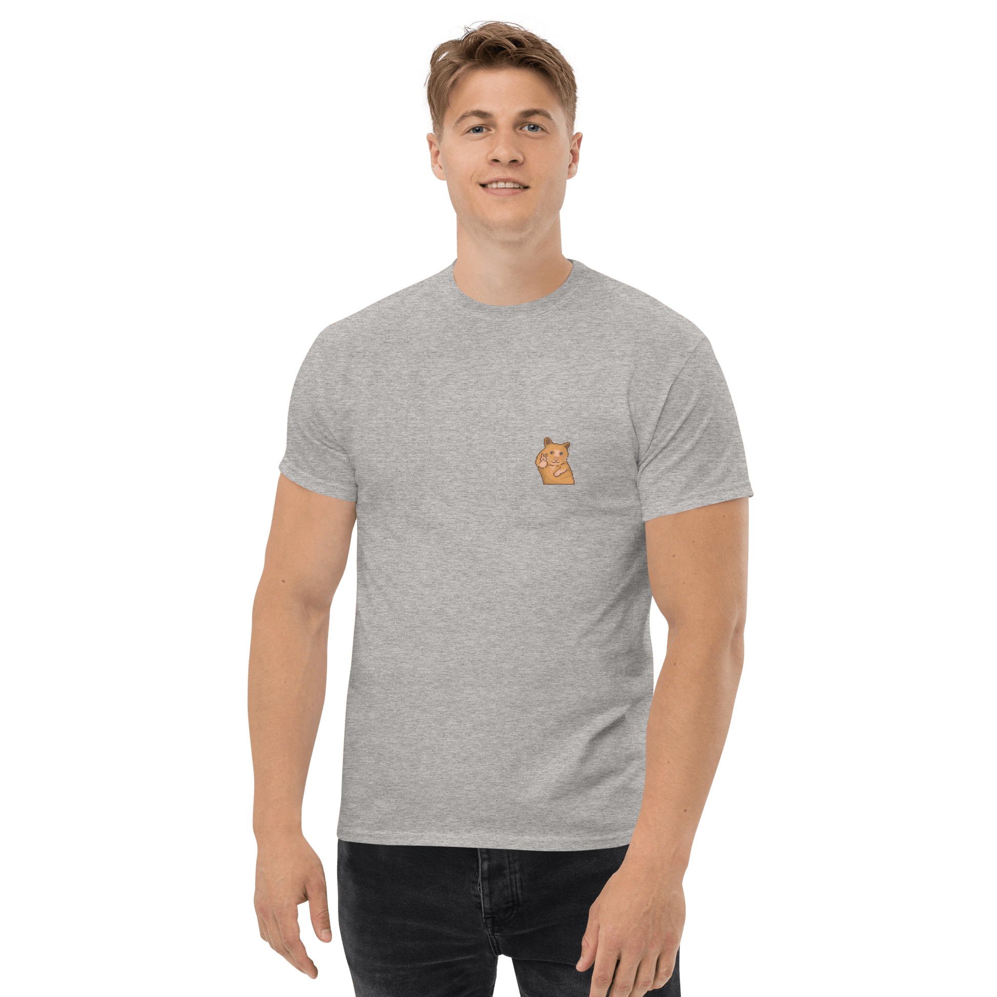 Hamster Classic T-Shirt Meme - Military Green | Shirtposting