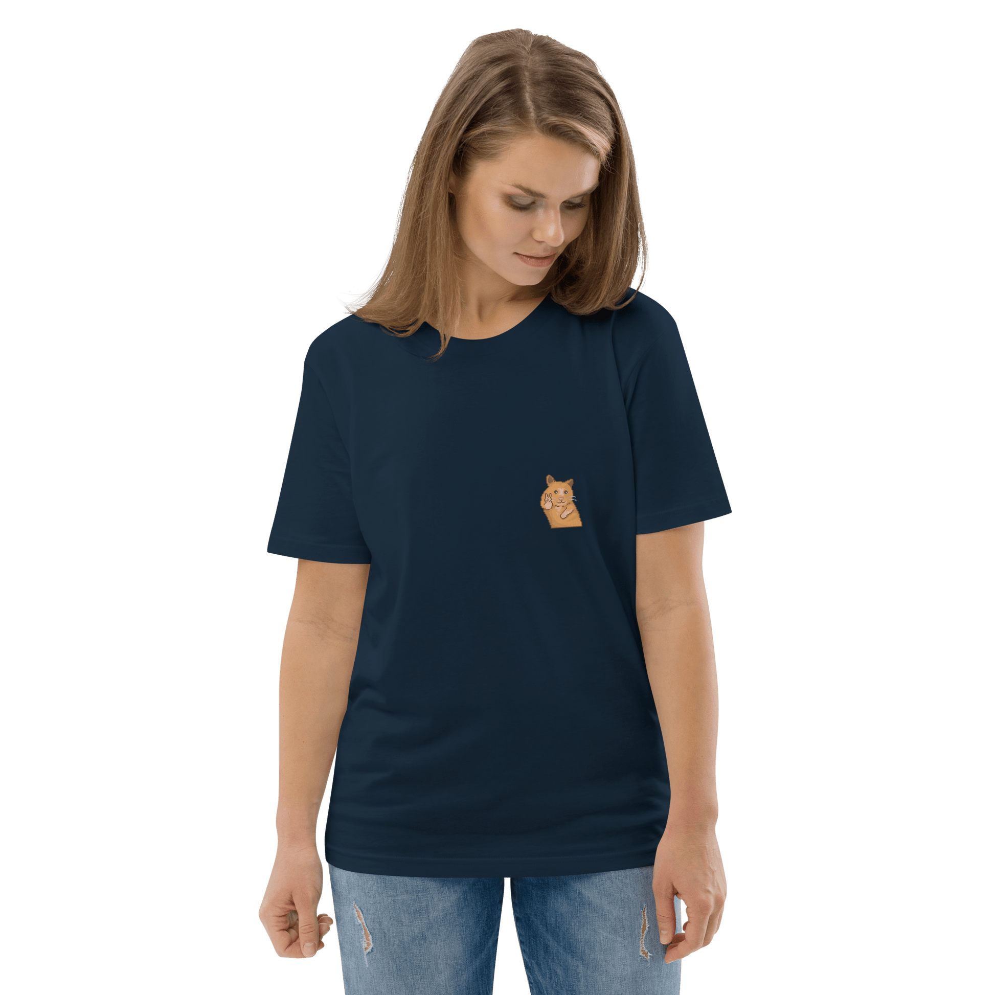 Hamster Premium Organic T-Shirt Meme - Cotton Pink | Shirtposting