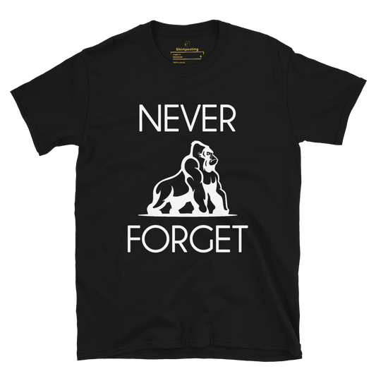 Harambe Classic T-Shirt Meme - Black | Shirtposting