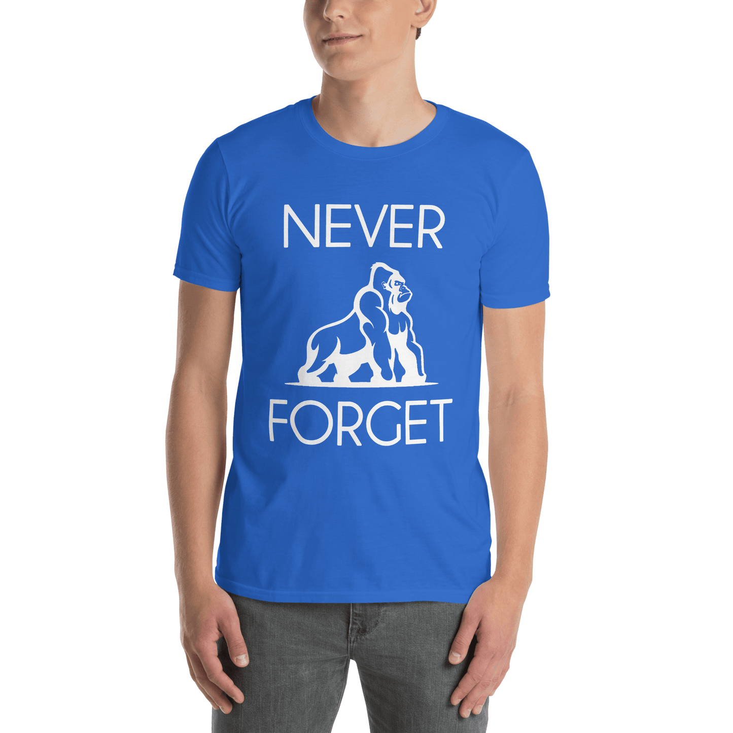 Harambe Classic T-Shirt Meme - Royal | Shirtposting
