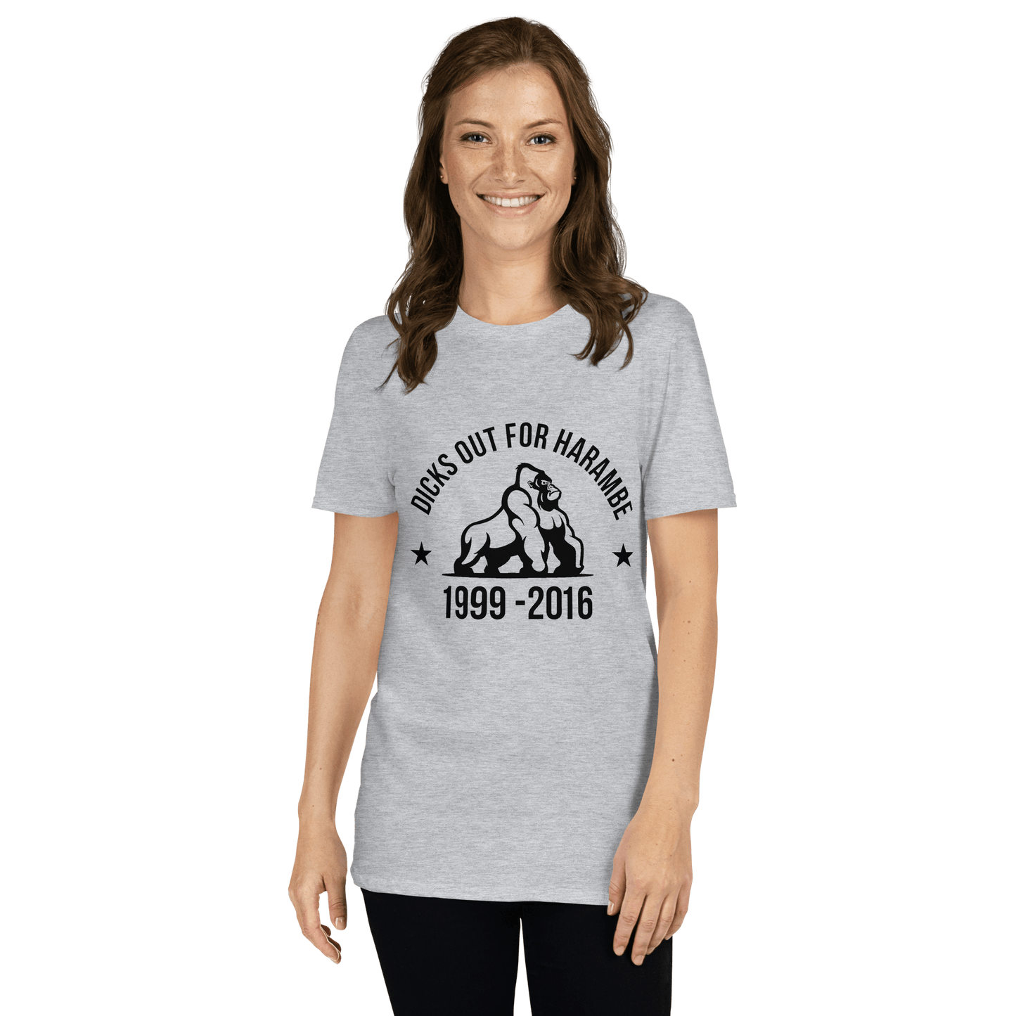 Harambe Classic T-Shirt Meme - Sand | Shirtposting