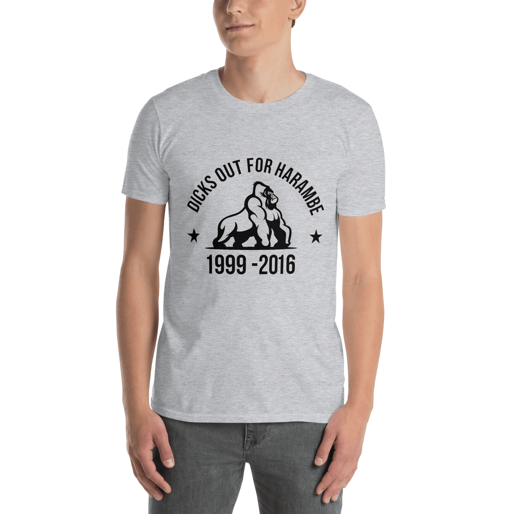 Harambe Classic T-Shirt Meme - Sand | Shirtposting