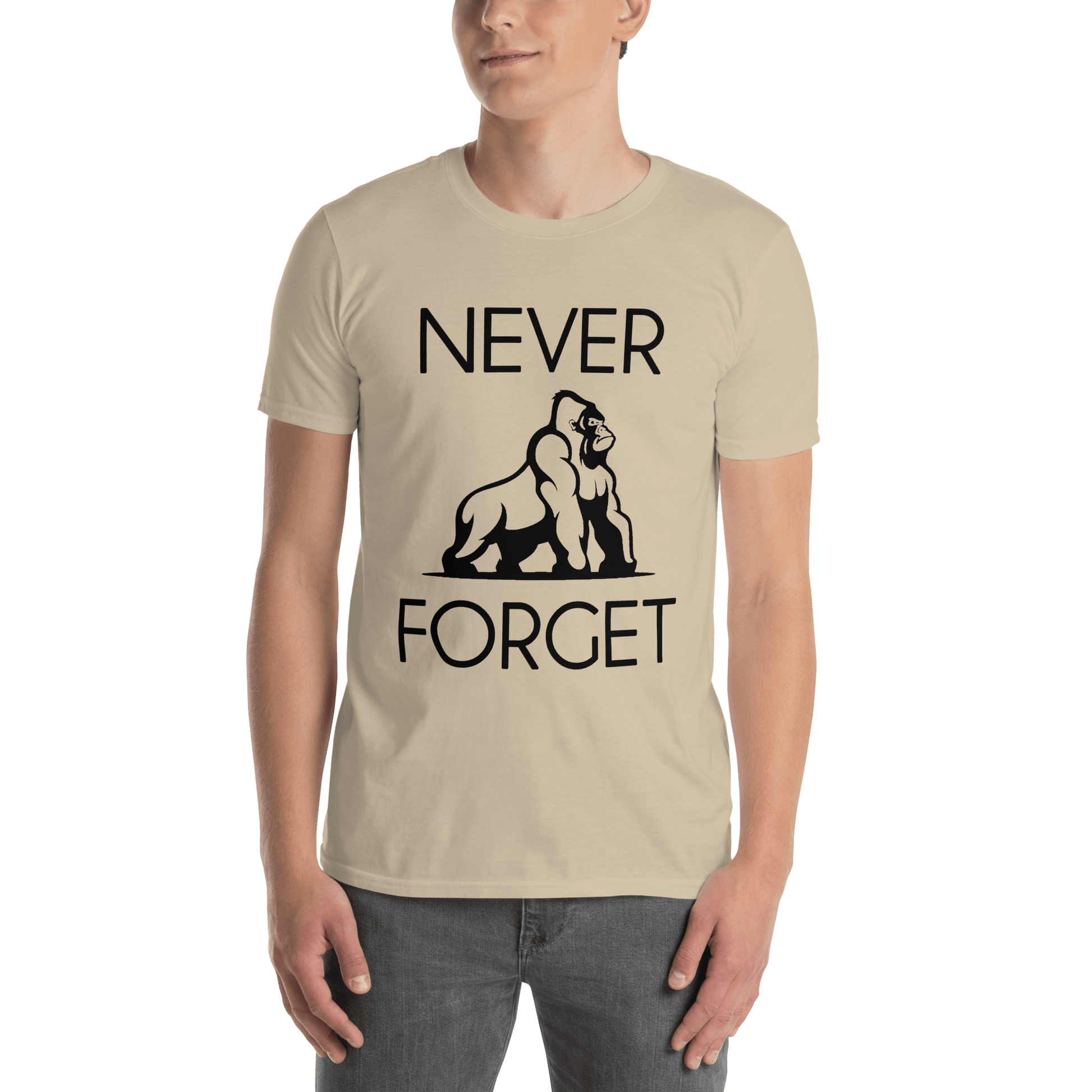 Harambe Classic T-Shirt Meme - Sand | Shirtposting