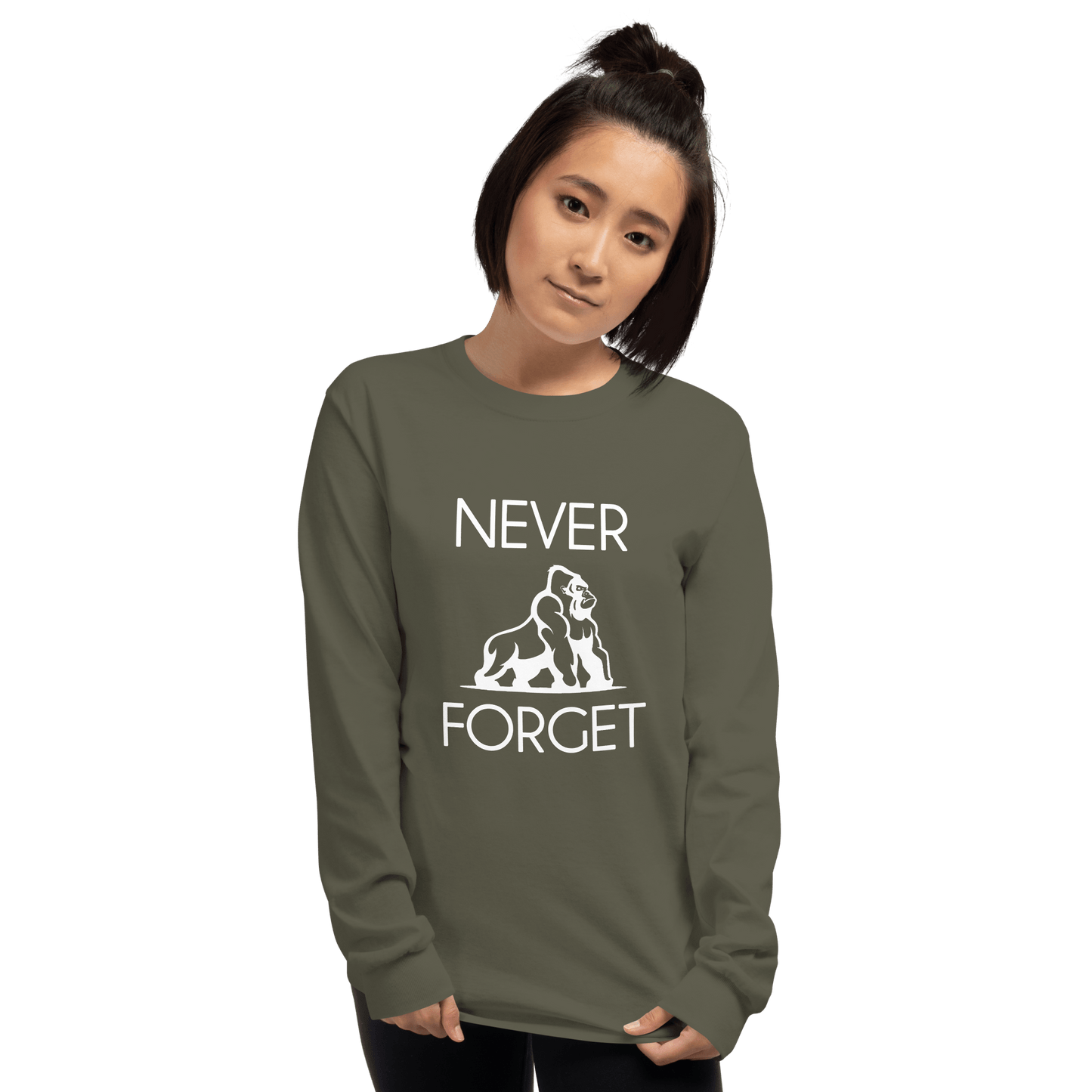 Harambe Long Sleeve T-Shirt Meme - Royal | Shirtposting