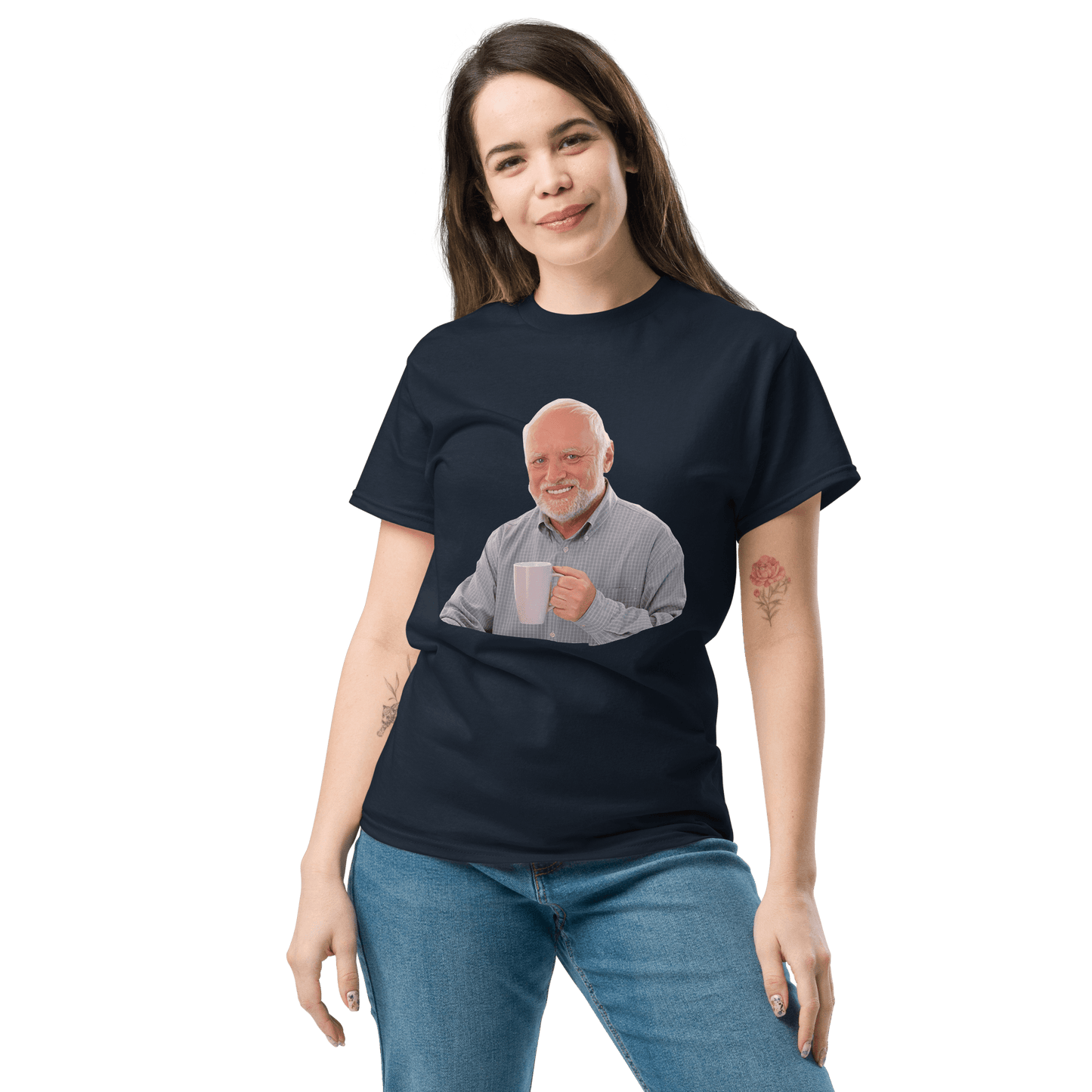 Hide The Pain Herold Classic T-Shirt Meme - Royal | Shirtposting