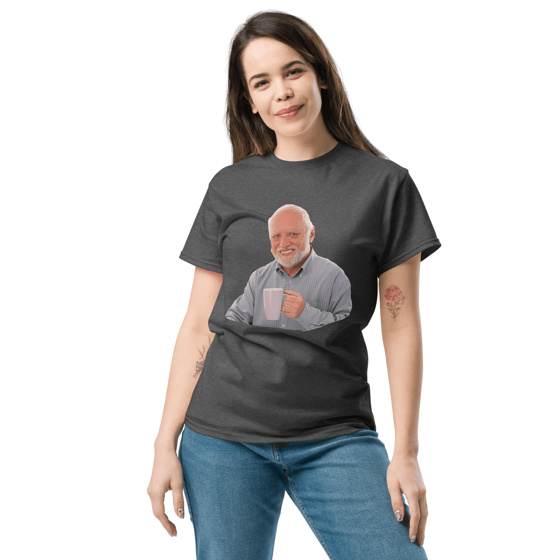 Hide The Pain Herold Classic T-Shirt Meme - Royal | Shirtposting