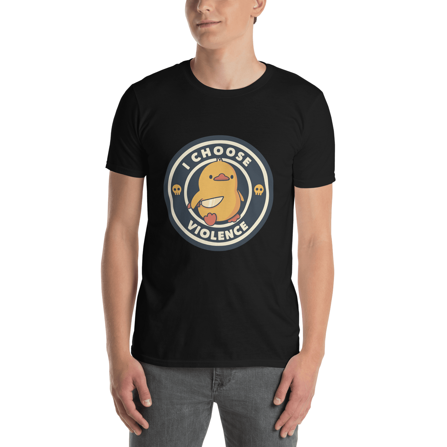 I Choose Violence Classic T-Shirt Meme - Royal | Shirtposting