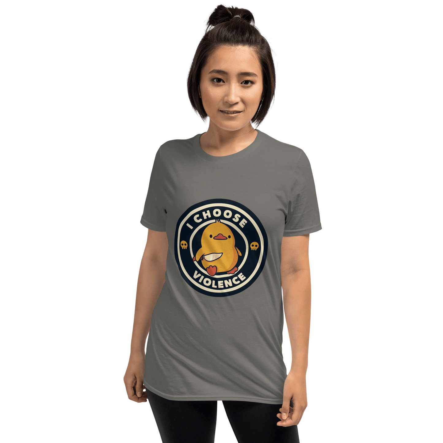 I Choose Violence Classic T-Shirt Meme - Sport Grey | Shirtposting