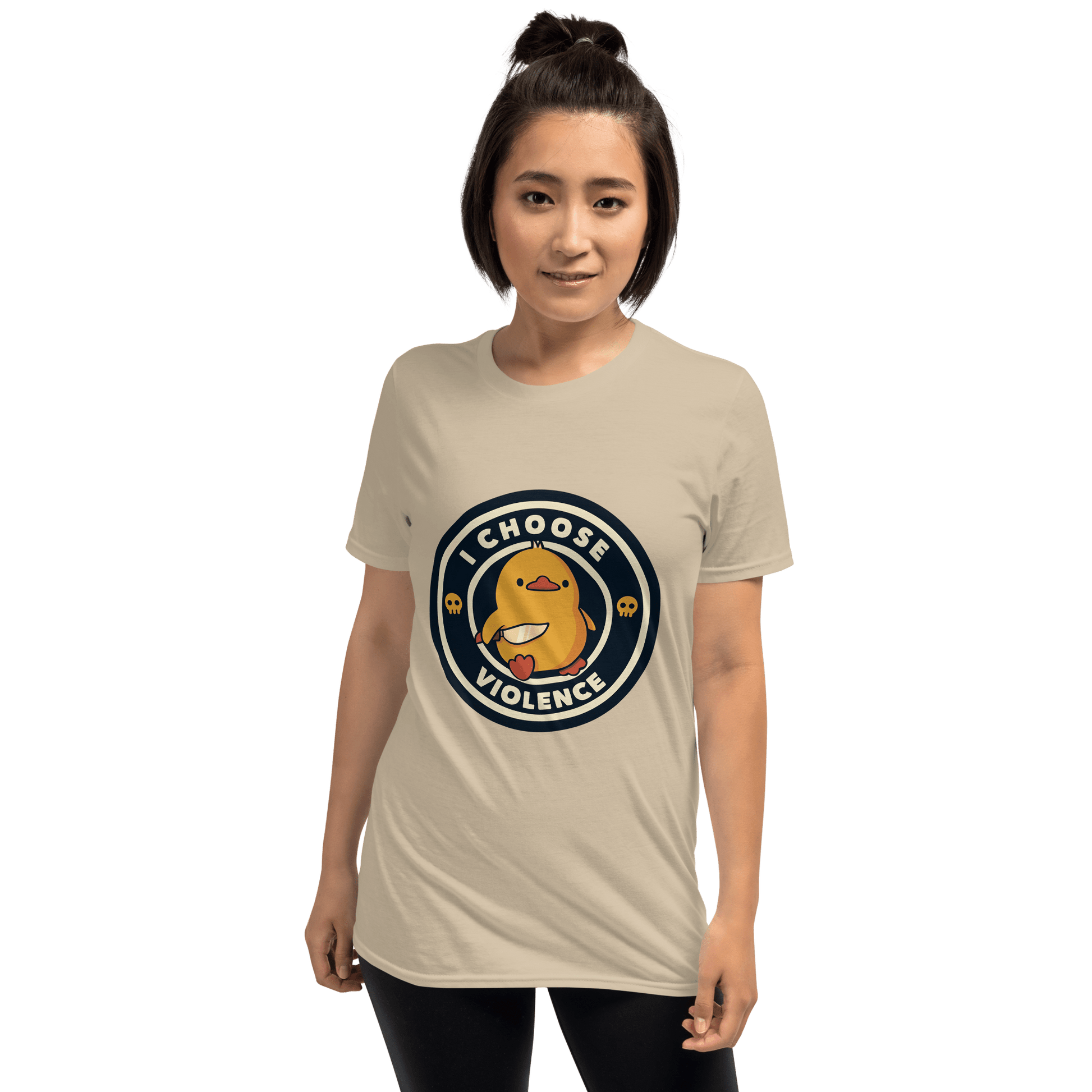 I Choose Violence Classic T-Shirt Meme - Sport Grey | Shirtposting