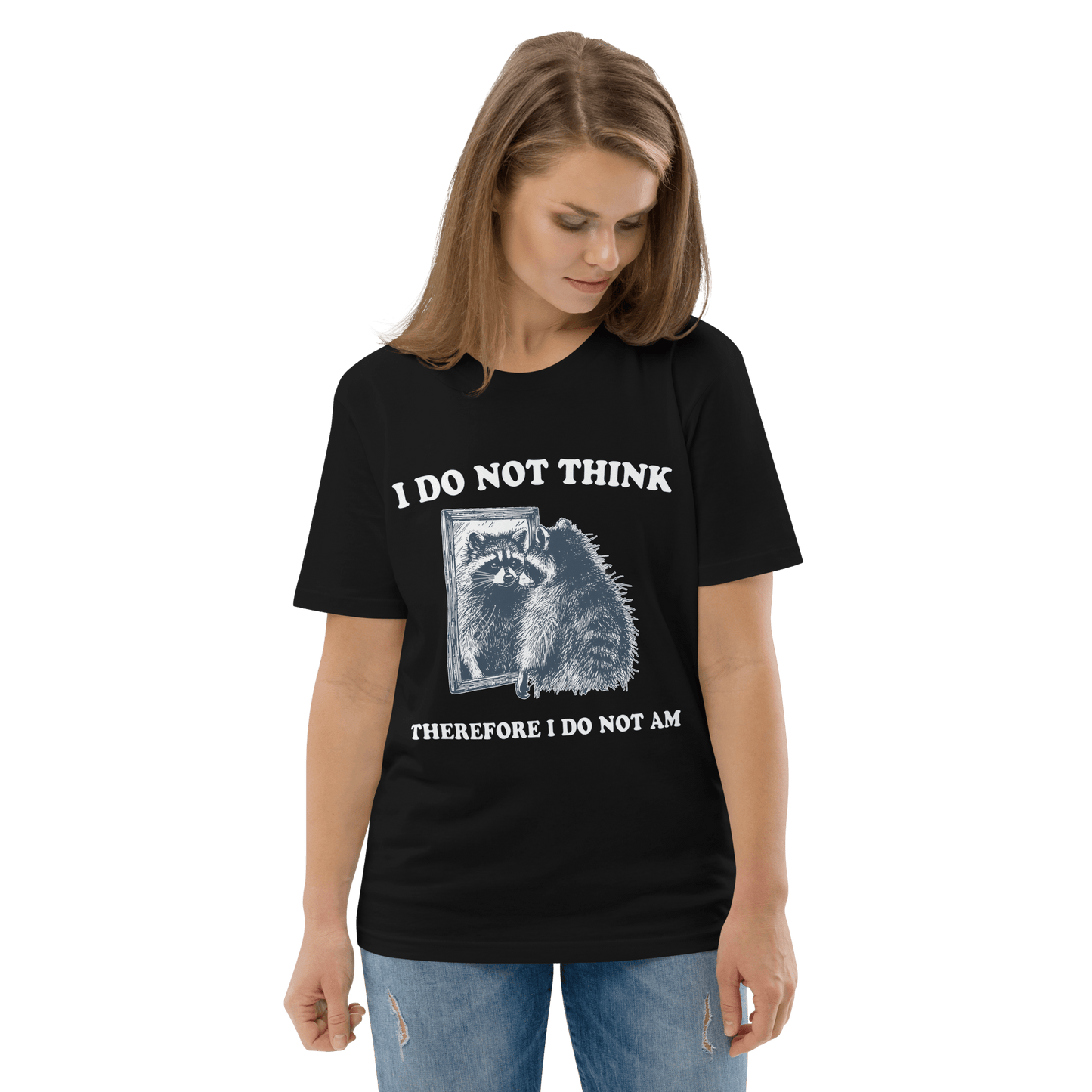 I Do Not Think Premium Organic T-Shirt Meme - Cotton Pink | Shirtposting