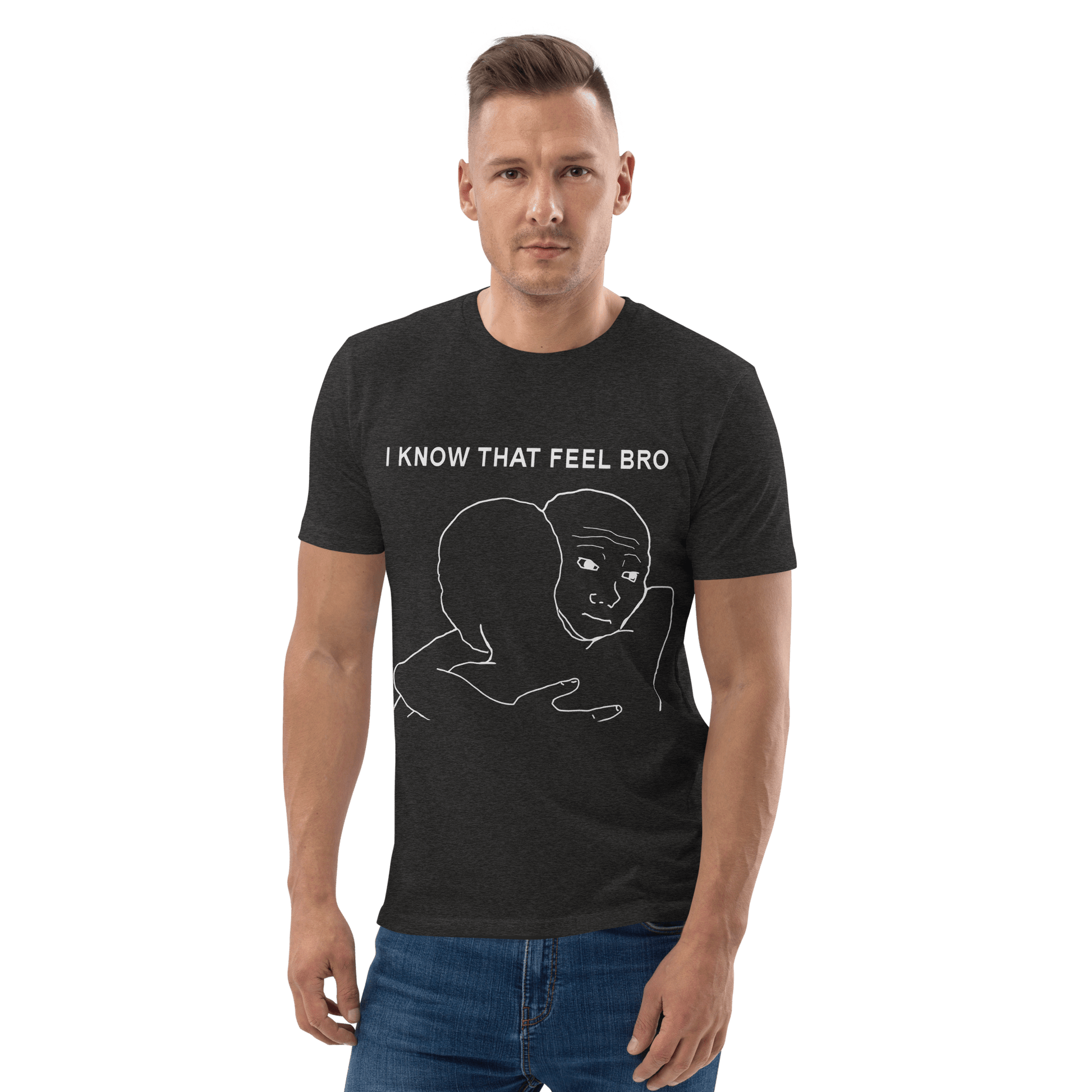 I Know That Feel Premium Organic T-Shirt Meme - Black | Shirtposting