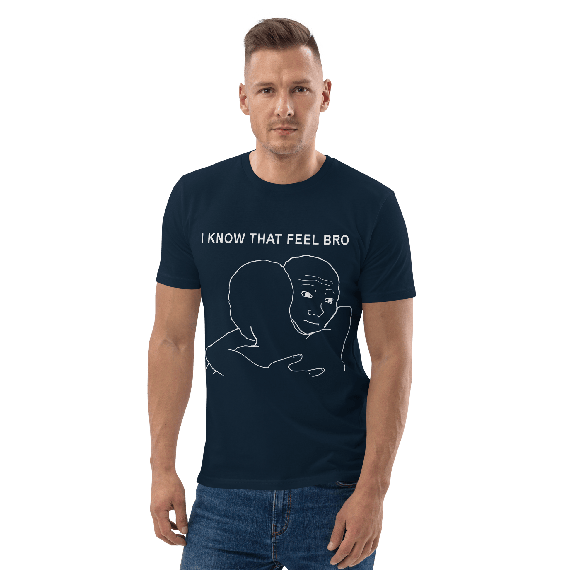 I Know That Feel Premium Organic T-Shirt Meme - Black | Shirtposting