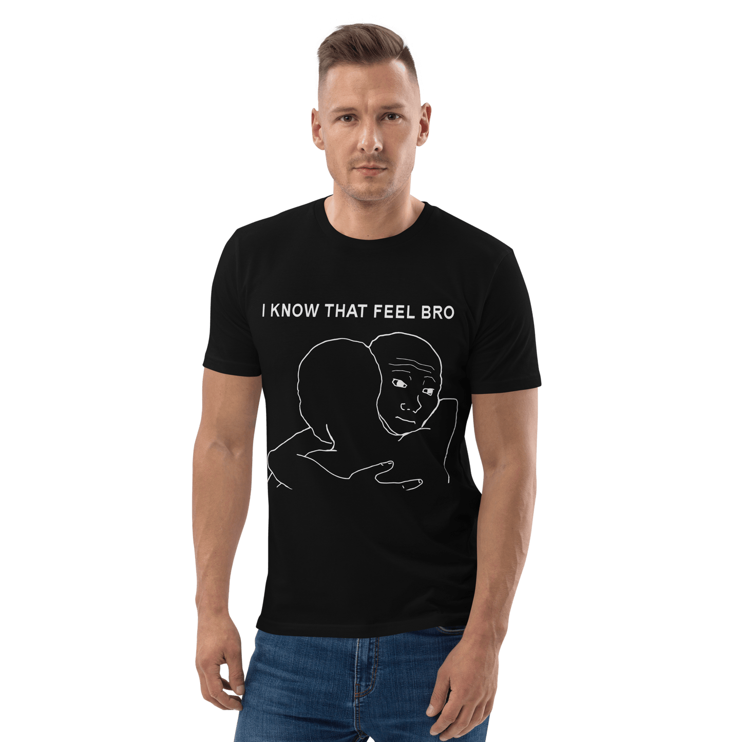 I Know That Feel Premium Organic T-Shirt Meme - Black | Shirtposting