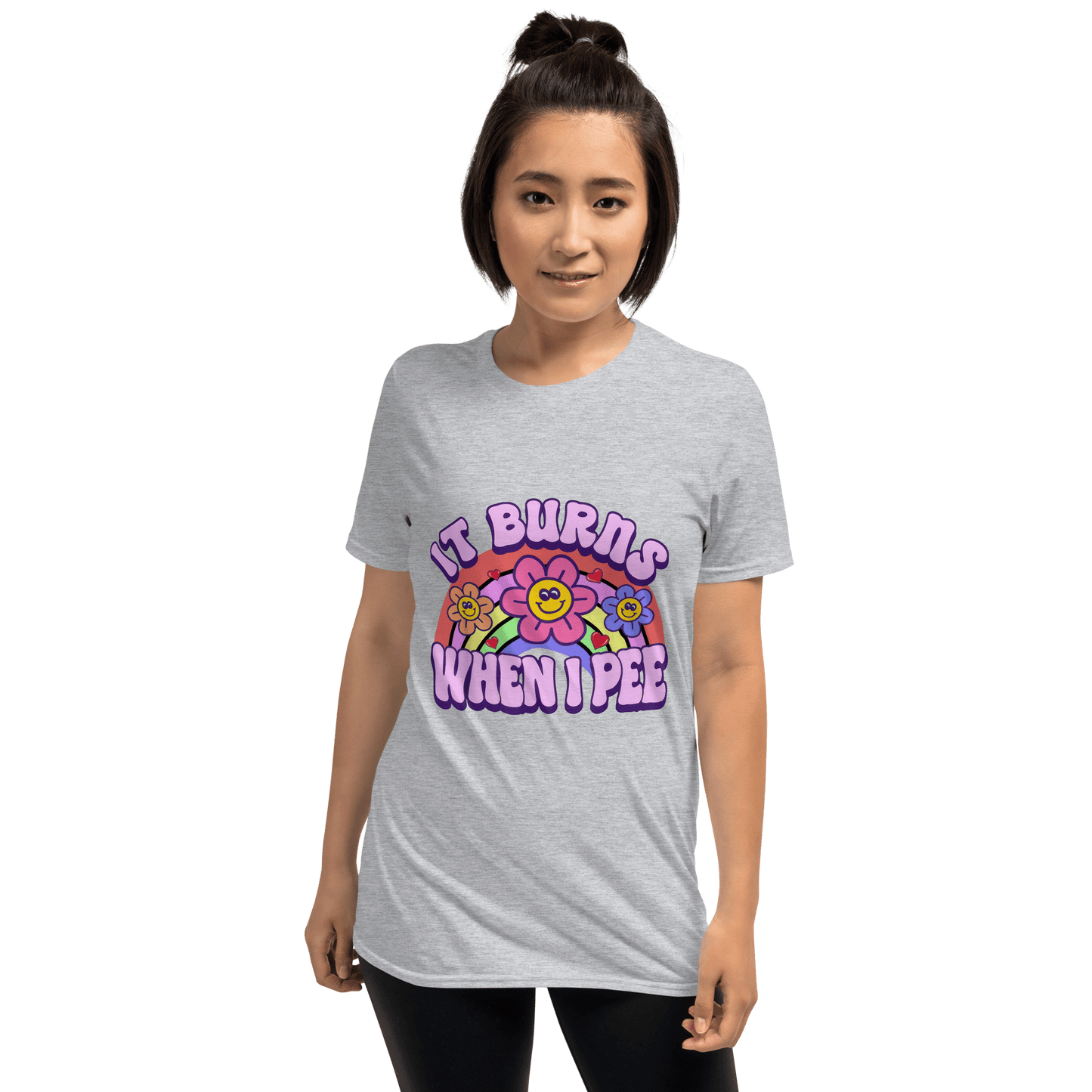 It Burns When I Pee Classic T-Shirt Meme - Natural | Shirtposting