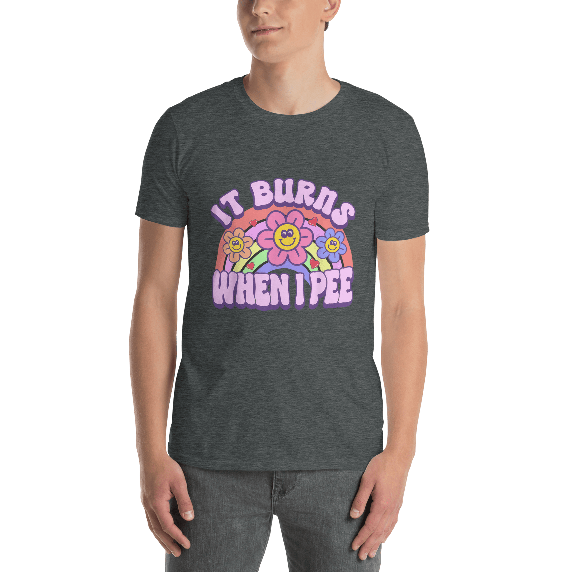 It Burns When I Pee Classic T-Shirt Meme - Royal | Shirtposting