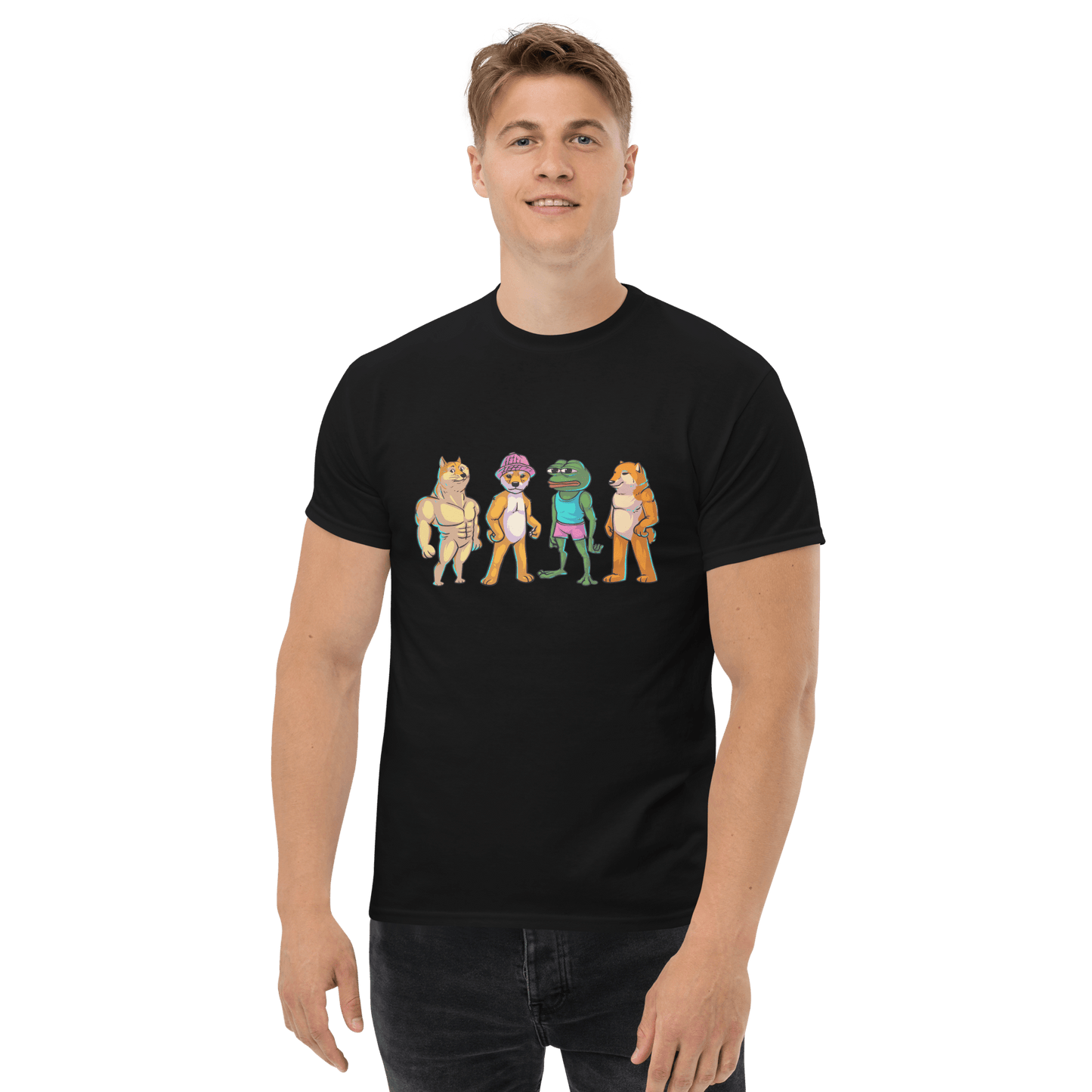 Meme Animal Classic T-Shirt Meme - Royal | Shirtposting
