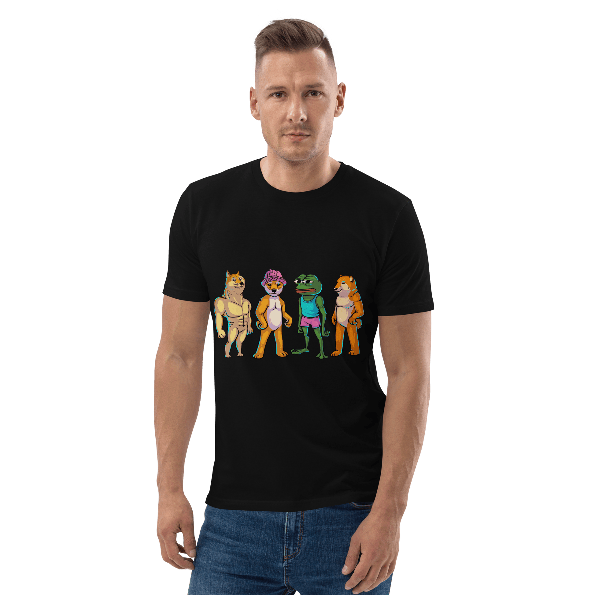 Meme Animal Premium Organic T-Shirt Meme - Cotton Pink | Shirtposting
