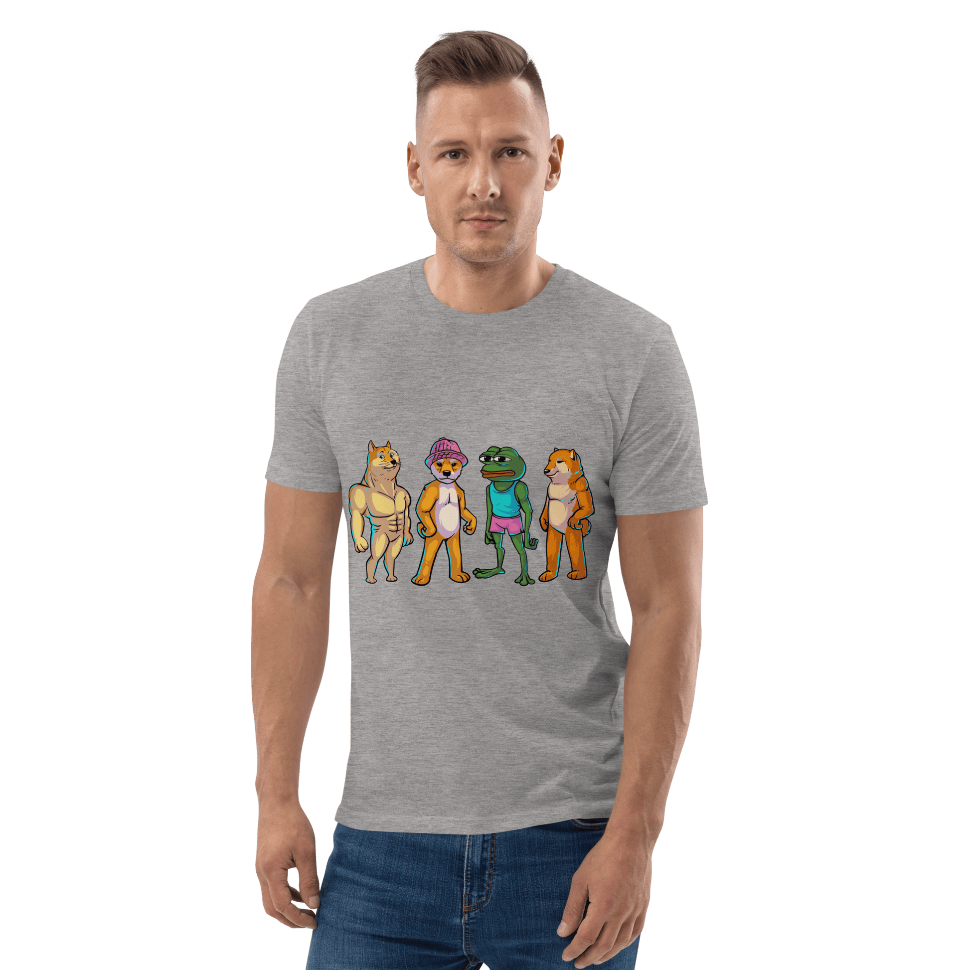 Meme Animal Premium Organic T-Shirt Meme - Cotton Pink | Shirtposting