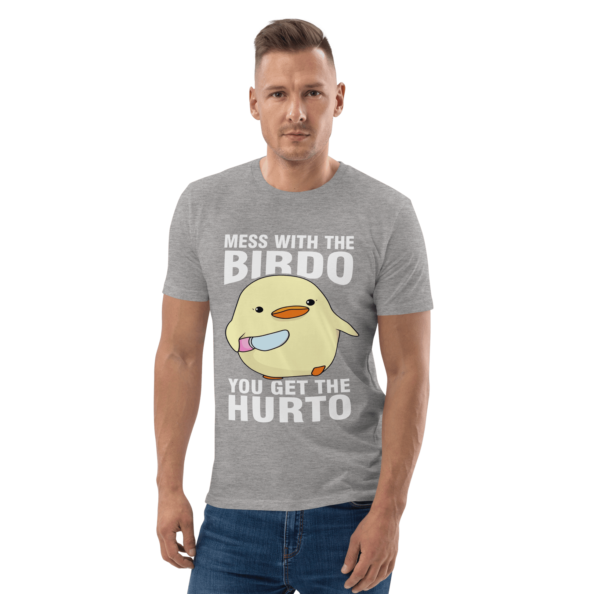 Mess With The Birdo Premium Organic T-Shirt Meme - Cotton Pink | Shirtposting